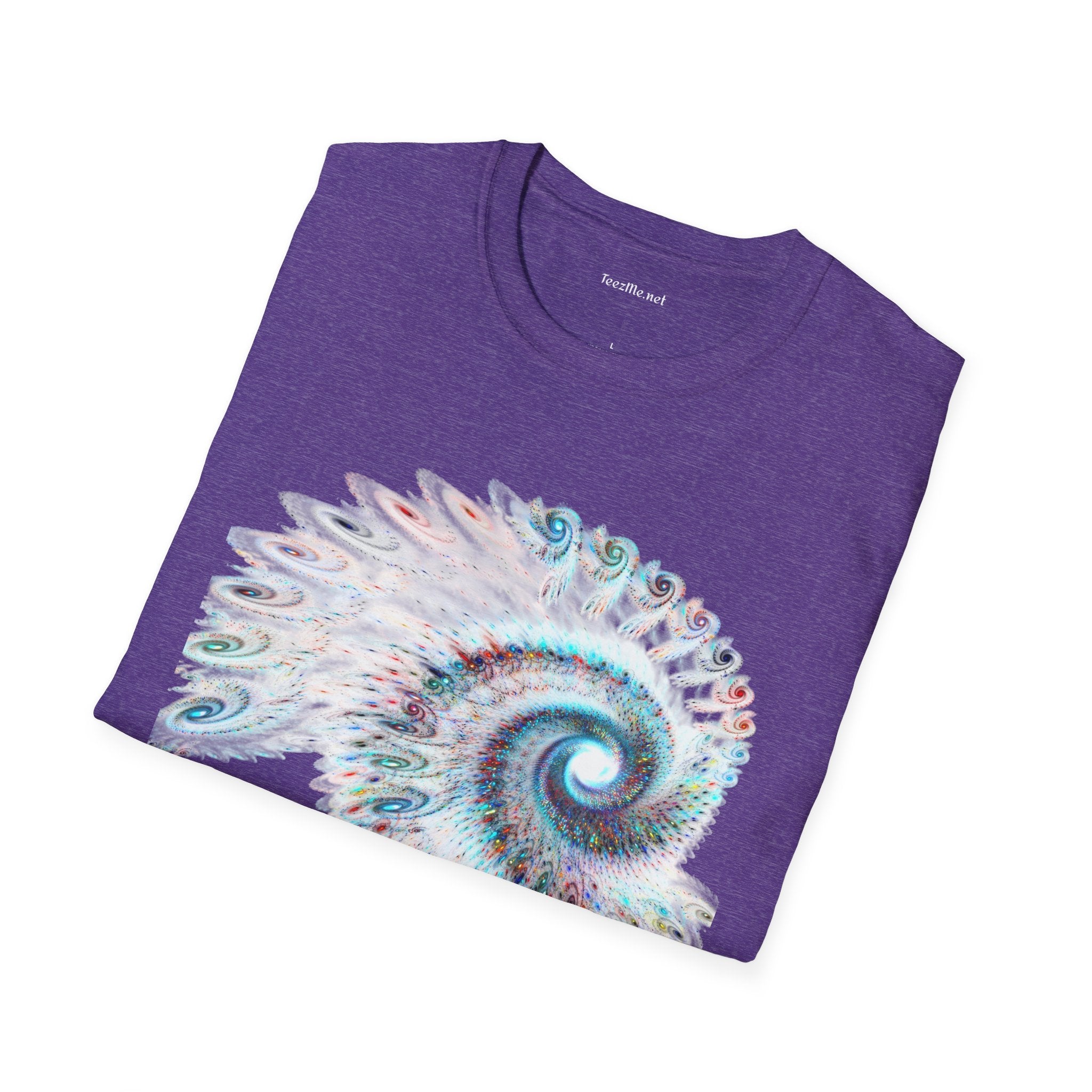 Abstract Spiral - Unisex  Softstyle T-Shirt 100% Cotton Graphic