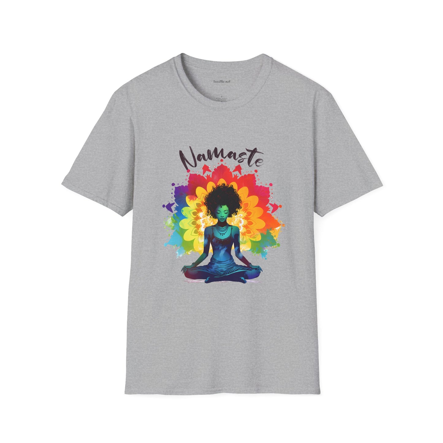 Namaste - Unisex Softstyle T-Shirt 100% Cotton Graphic