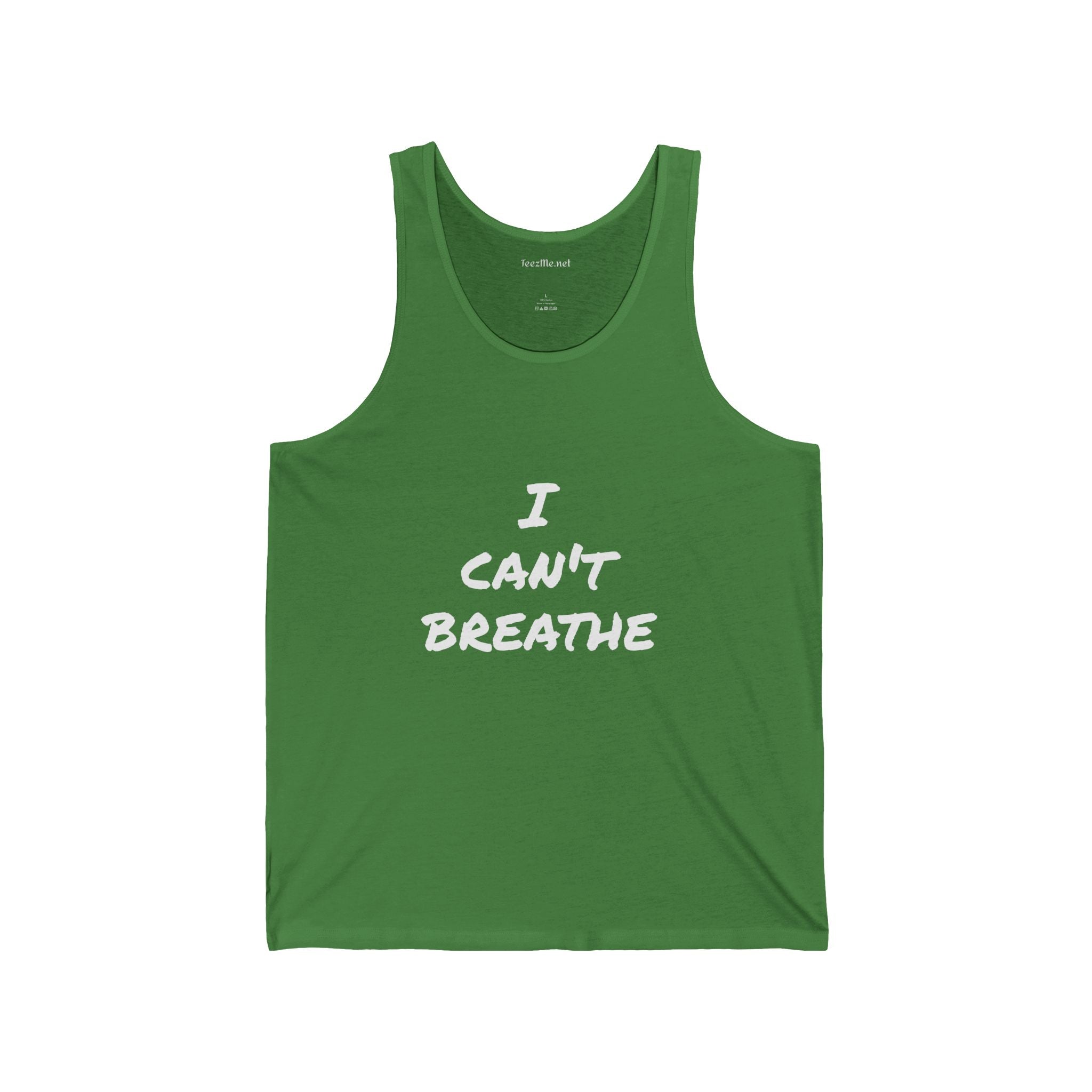 I can't breathe  - Unisex Jersey Tank (2)