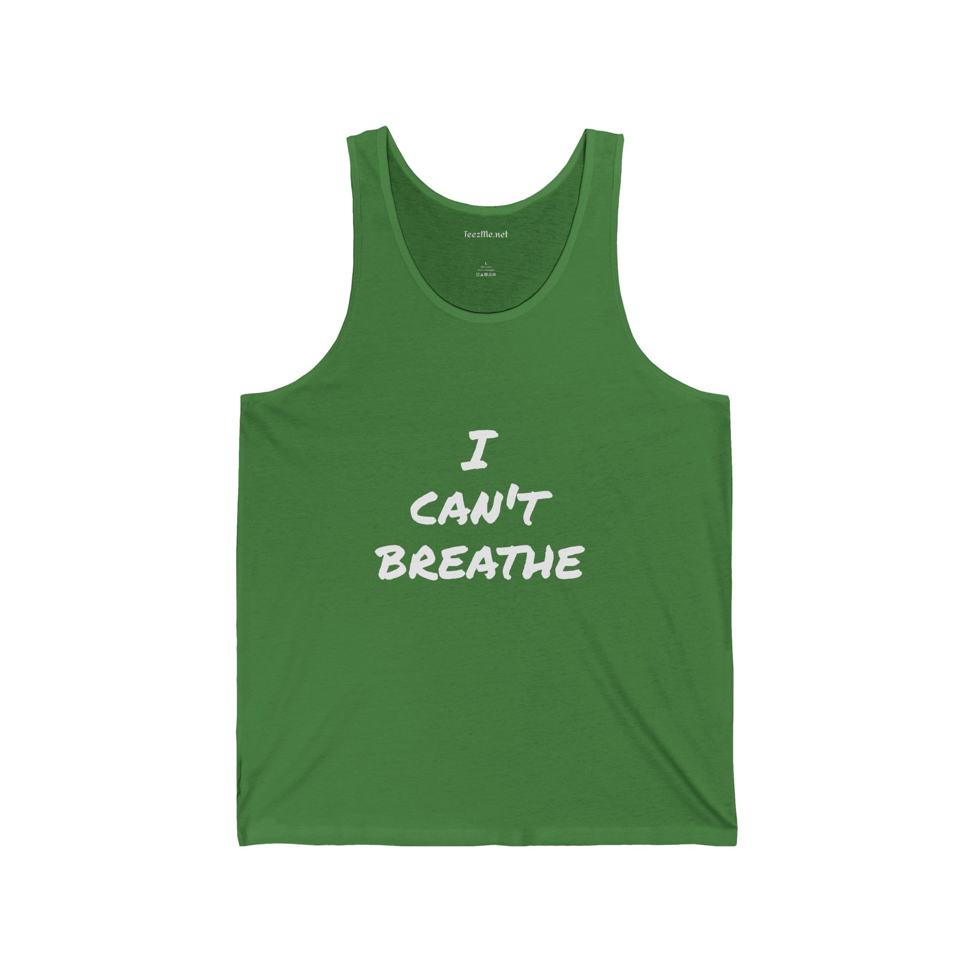 I can't breathe  - Unisex Jersey Tank (2)