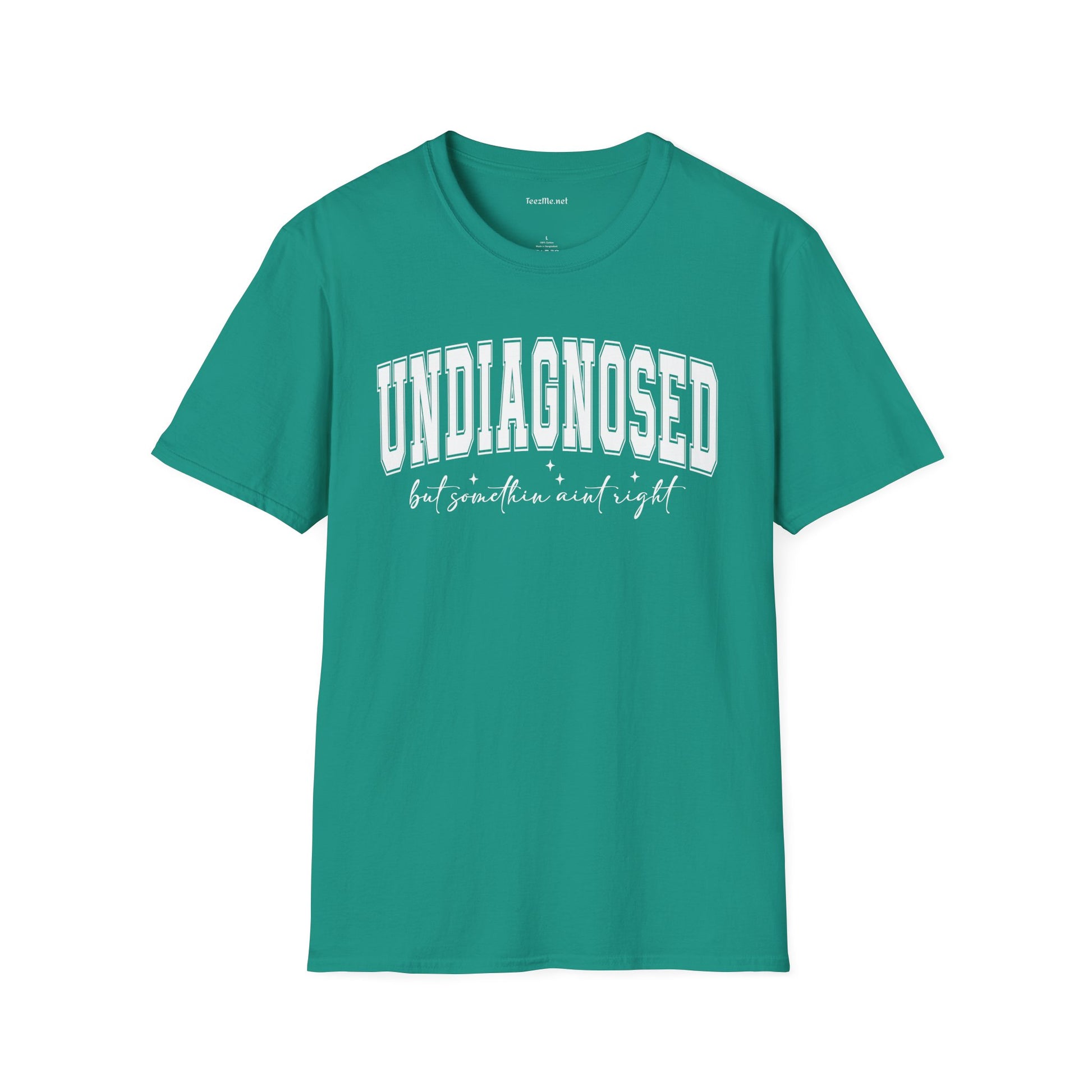 Undiagnosed But Something Ain't Right 02 Unisex Softstyle T-Shirt 100% Cotton Graphic
