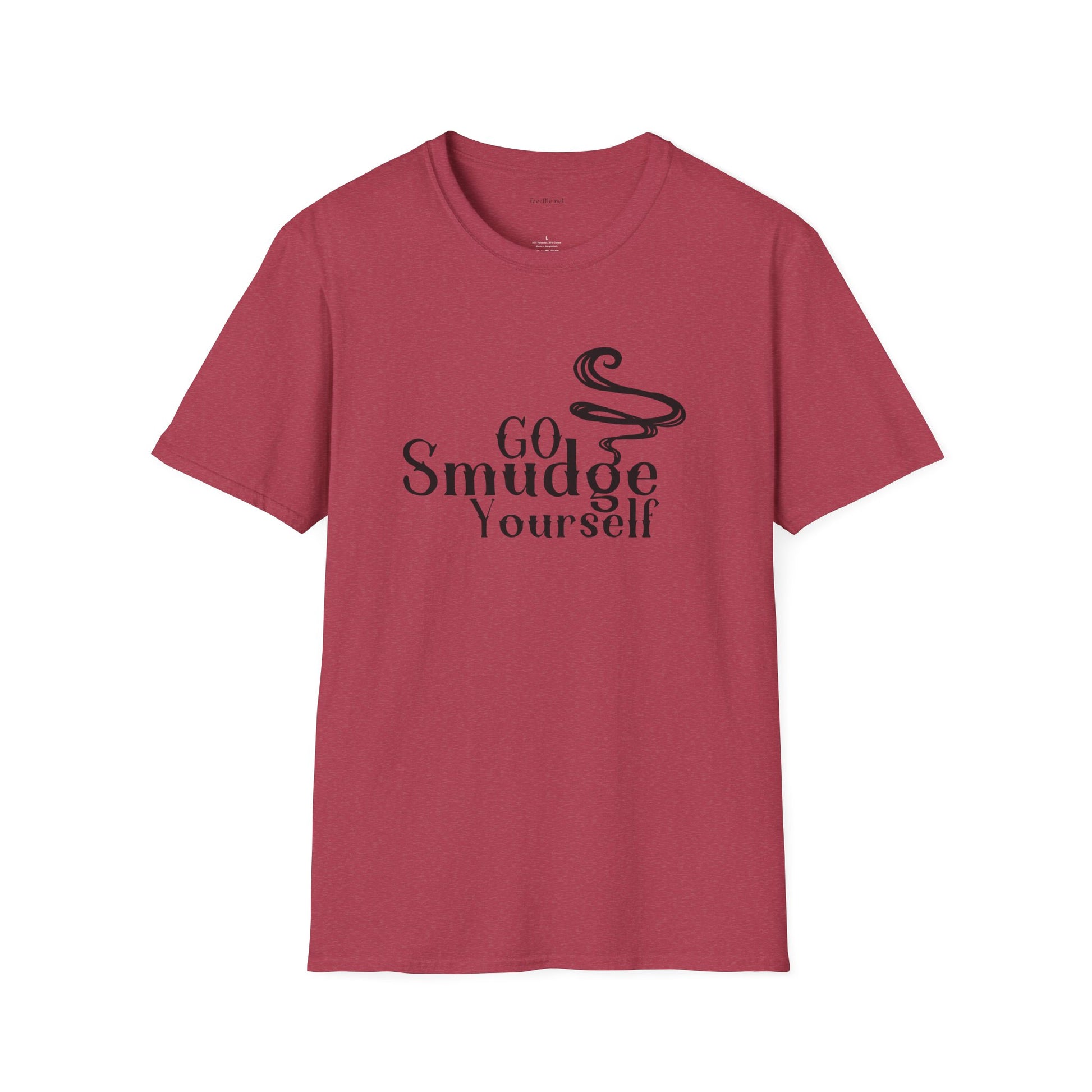 Go Smudge Yourself.1  - Unisex Softstyle T-Shirt 100% Cotton Graphic