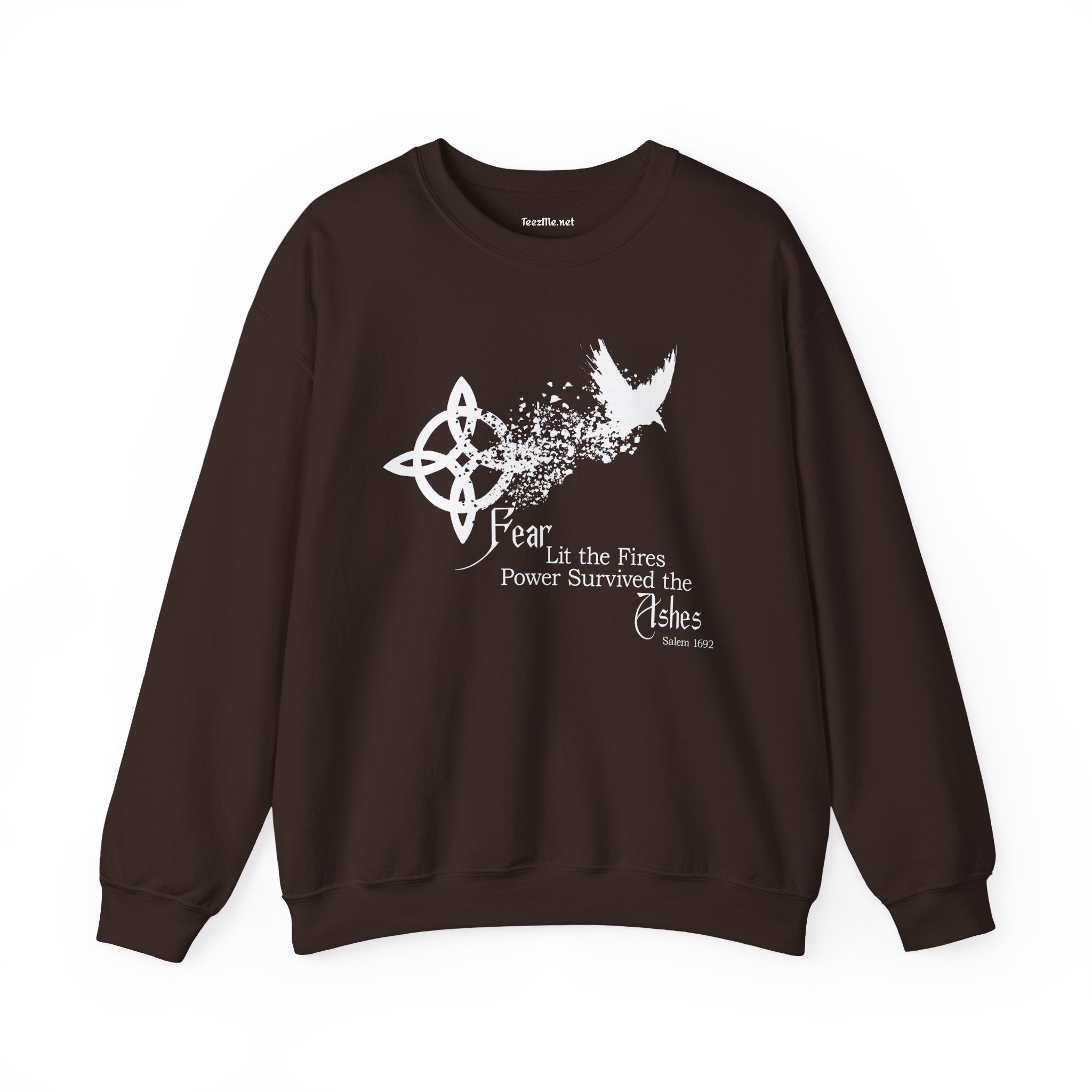 Fear Lit the Fires Unisex Heavy Blend™ Crewneck Sweatshirt Graphic