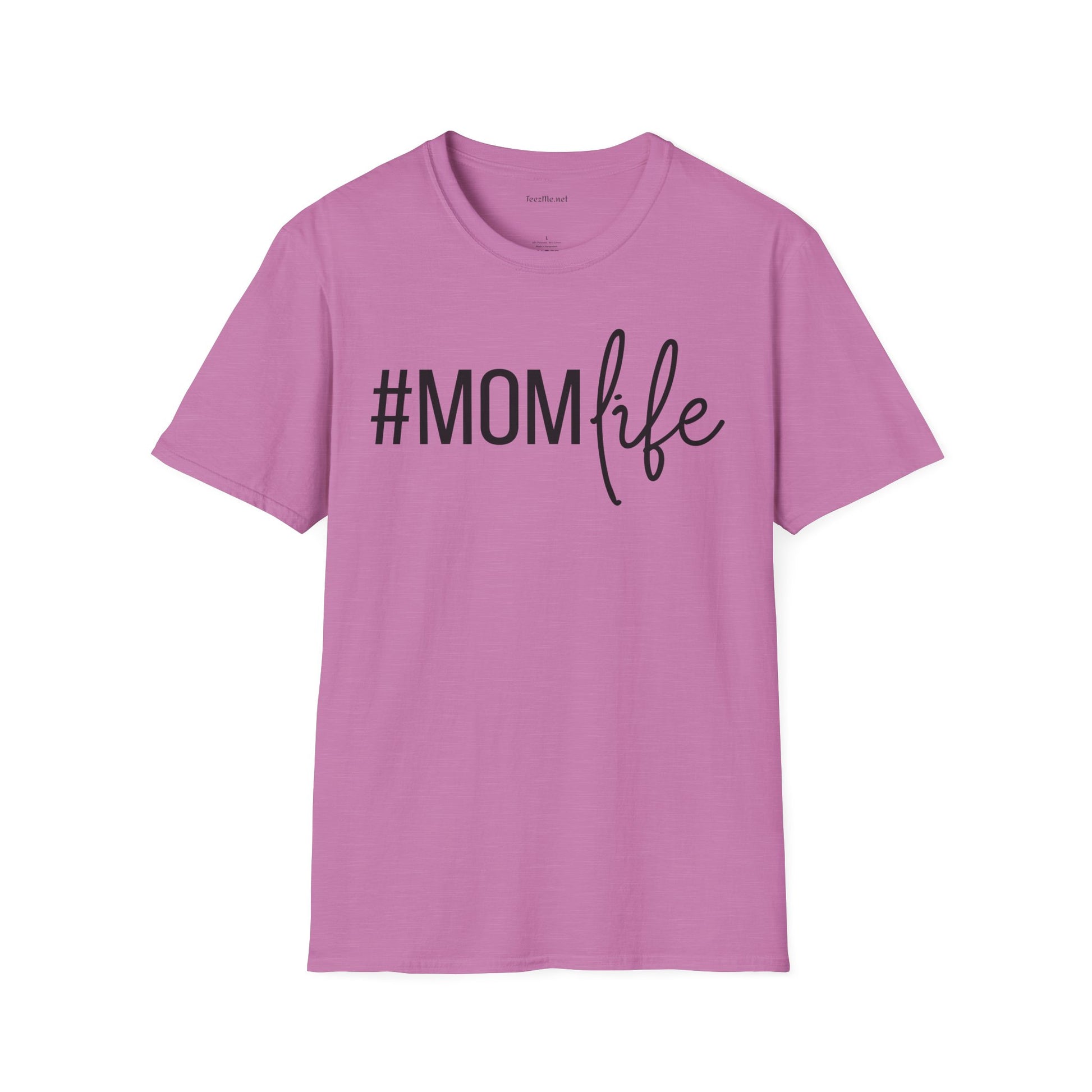 Mom Life 01 Unisex SoftStyle T-Shirt 100% Cotton Graphic