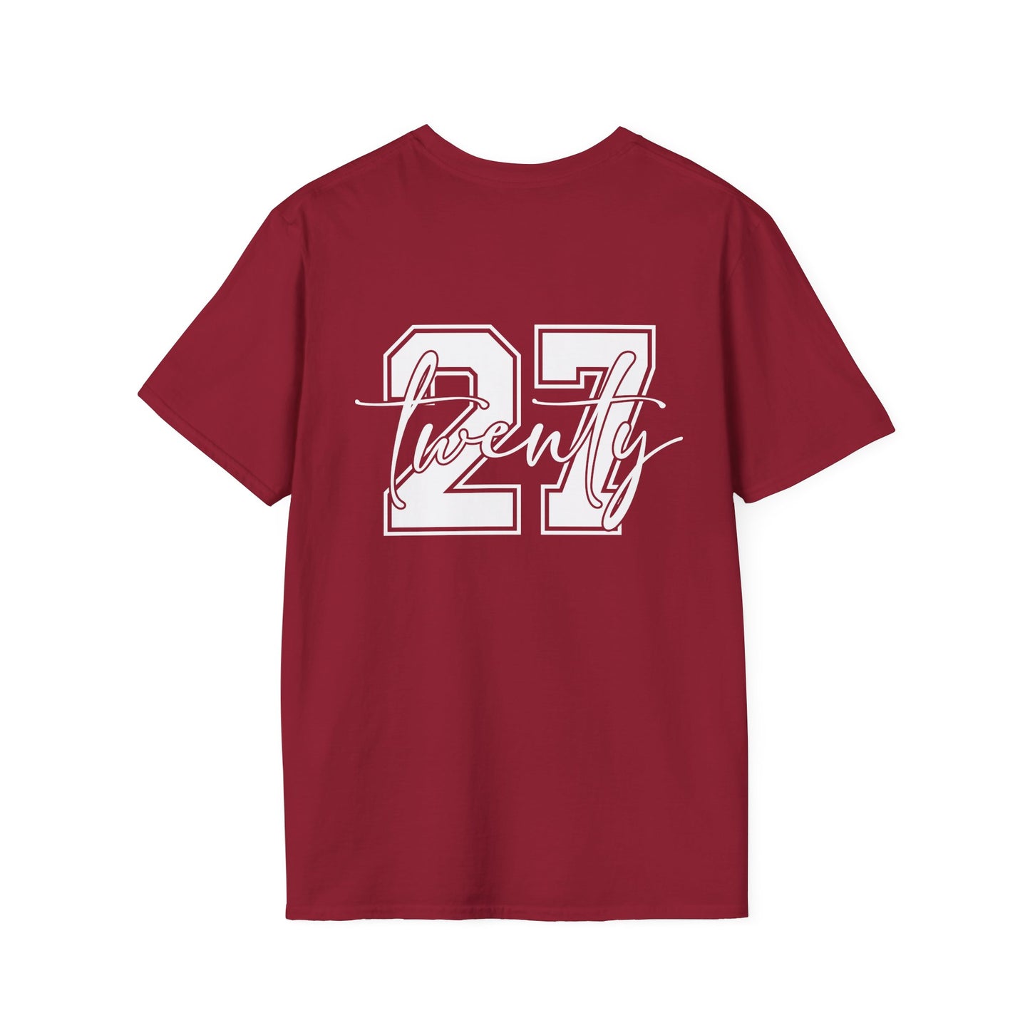 Senior Class of '27 Unisex Softstyle T-Shirt 100% Cotton Graphic