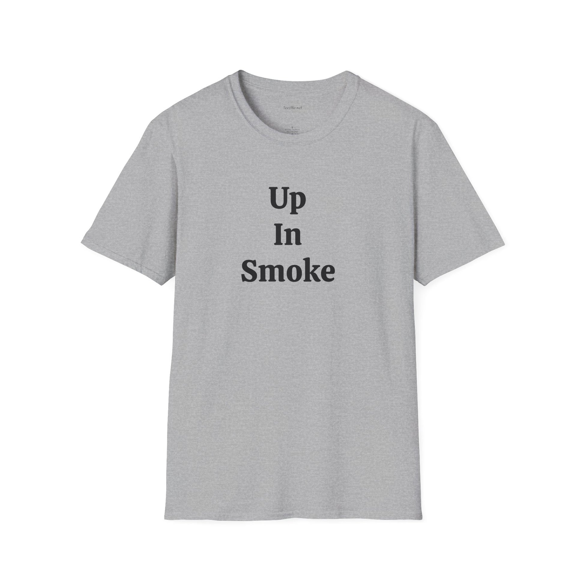 Up in Smoke - Unisex Softstyle T-Shirt 100% Cotton Graphic
