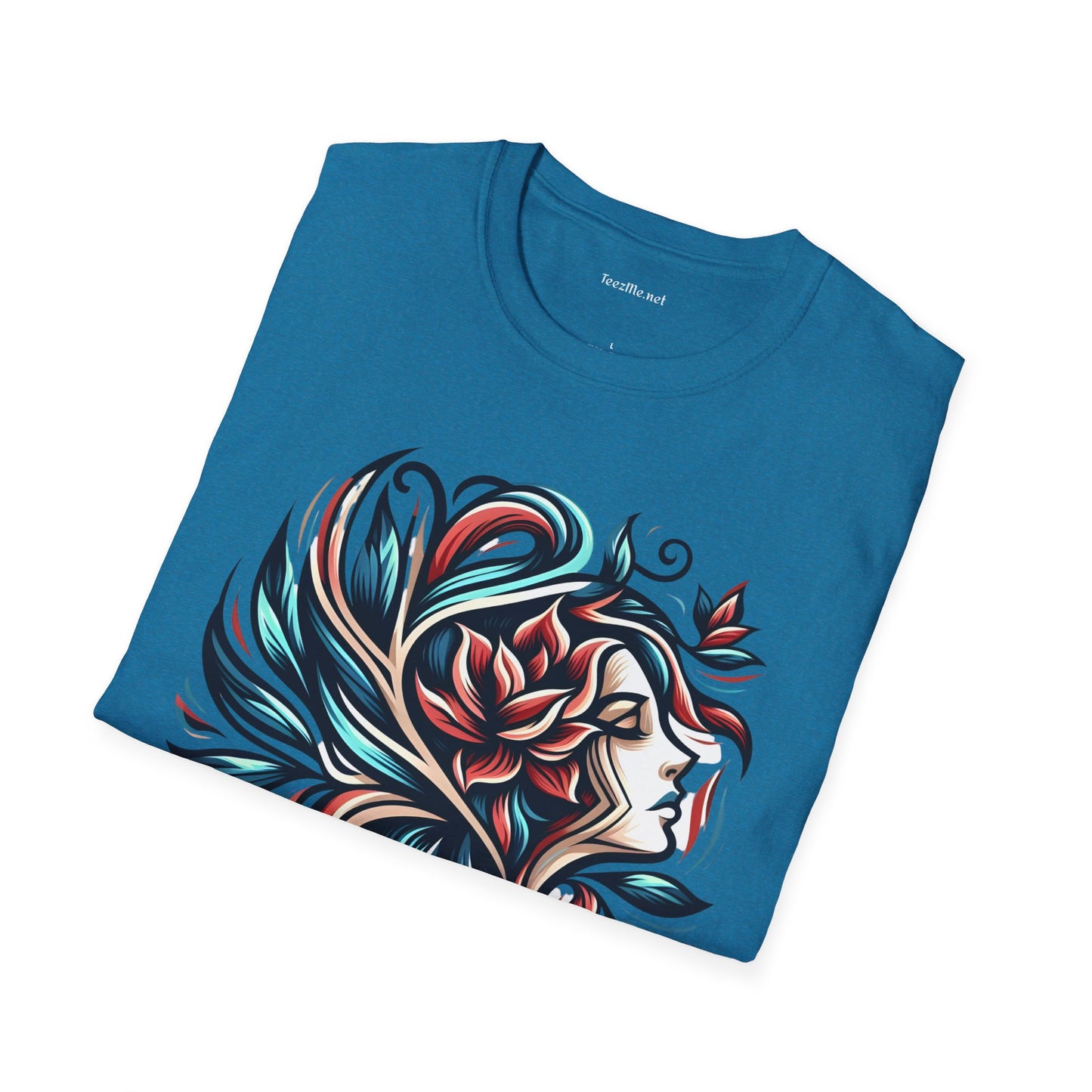 Transformation Woman 02 Unisex Softstyle T-Shirt 100% Cotton Graphic