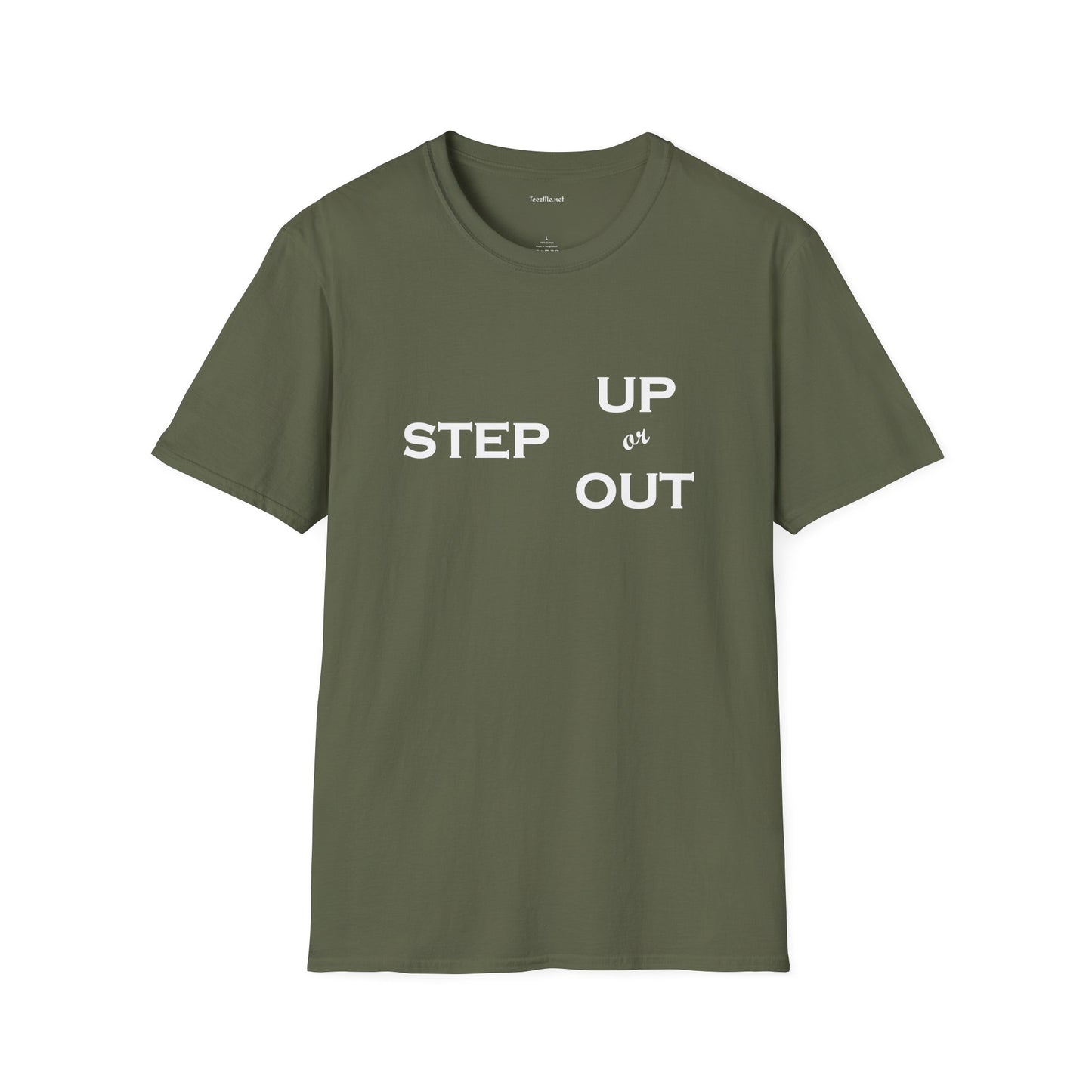 Step Up - Unisex Softstyle T-Shirt 100% Cotton Graphic
