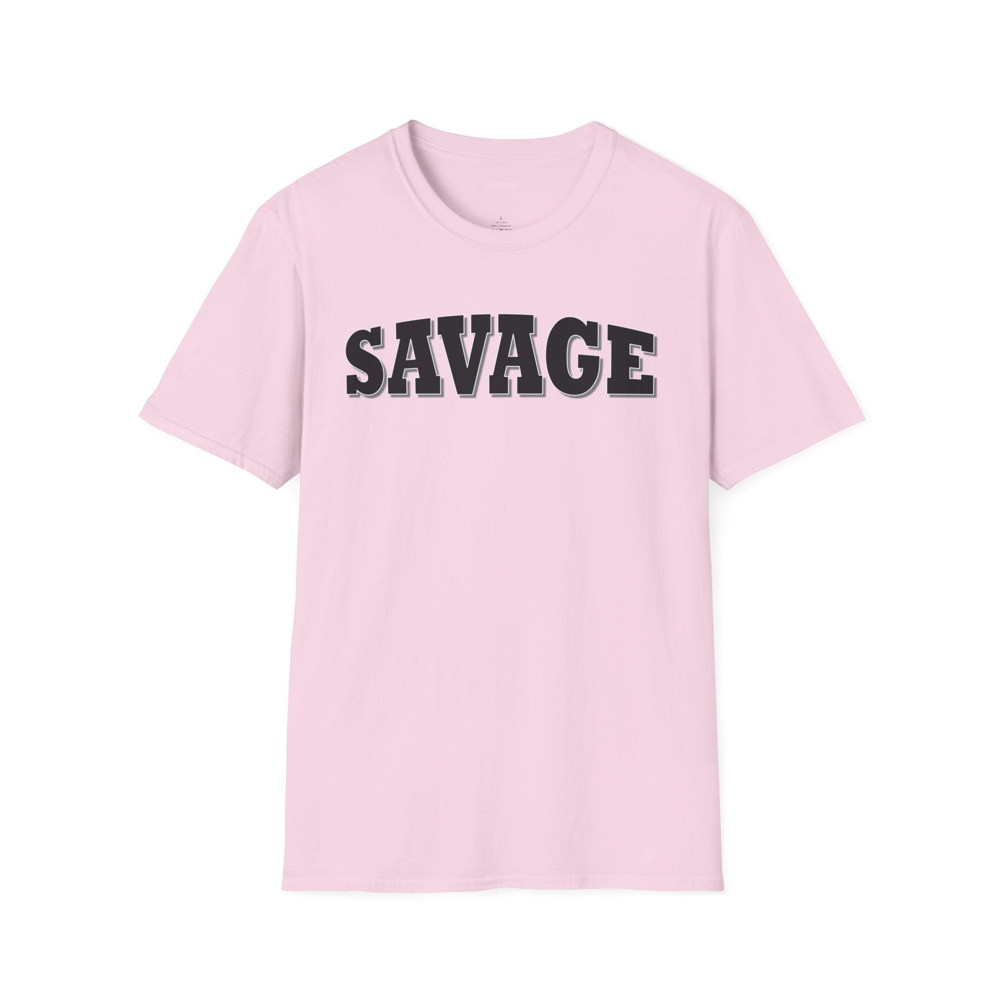 SAVAGE - Unisex Softstyle T-Shirt 100% Cotton Graphic