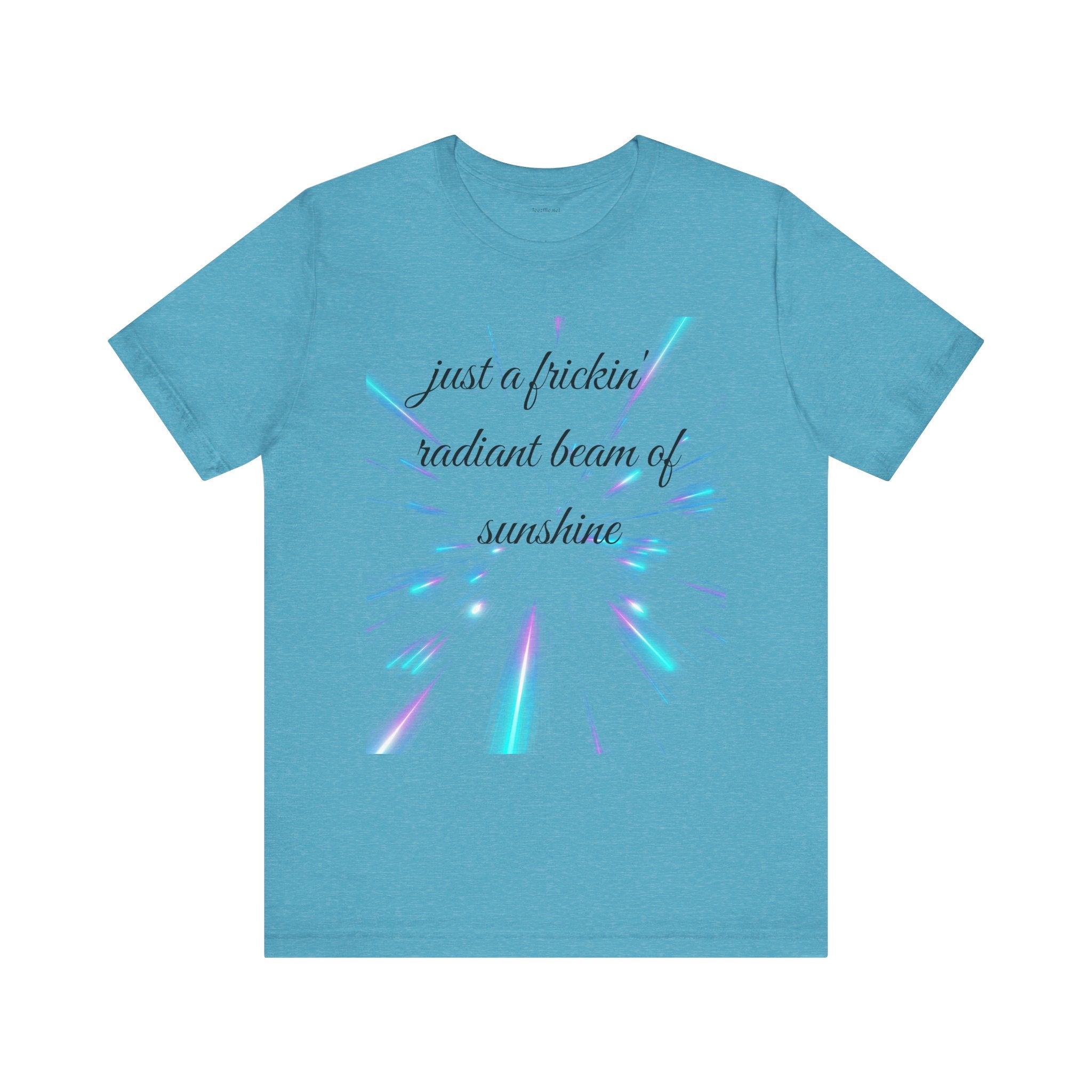Just a frickin' radiant beam of sunshine - Unisex Jersey Short Sleeve Tee