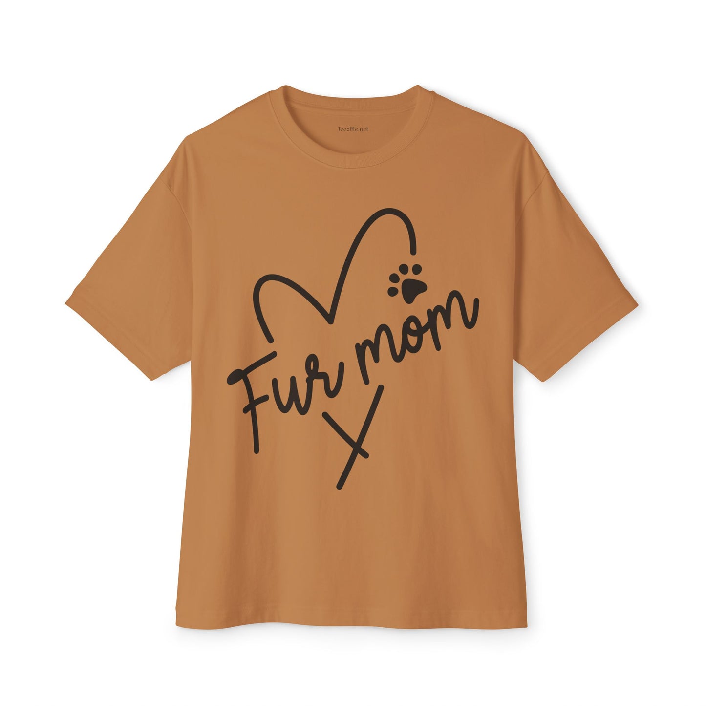 Fur Mom 02 Unisex Oversized Boxy Tee
