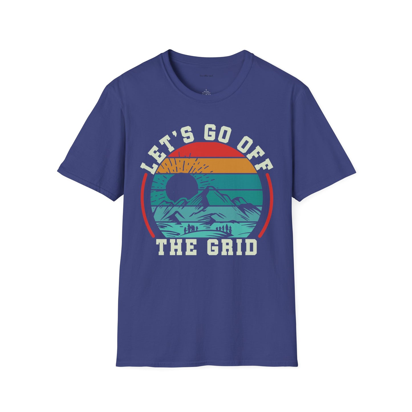 Off Grid - Unisex Softstyle T-Shirt 100% Cotton Graphic