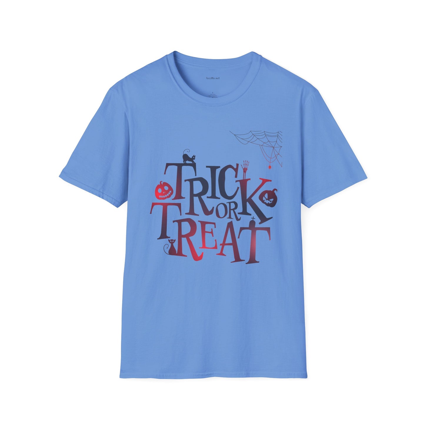 Trick or Treat - Unisex Softstyle T-Shirt 100% Cotton Graphic