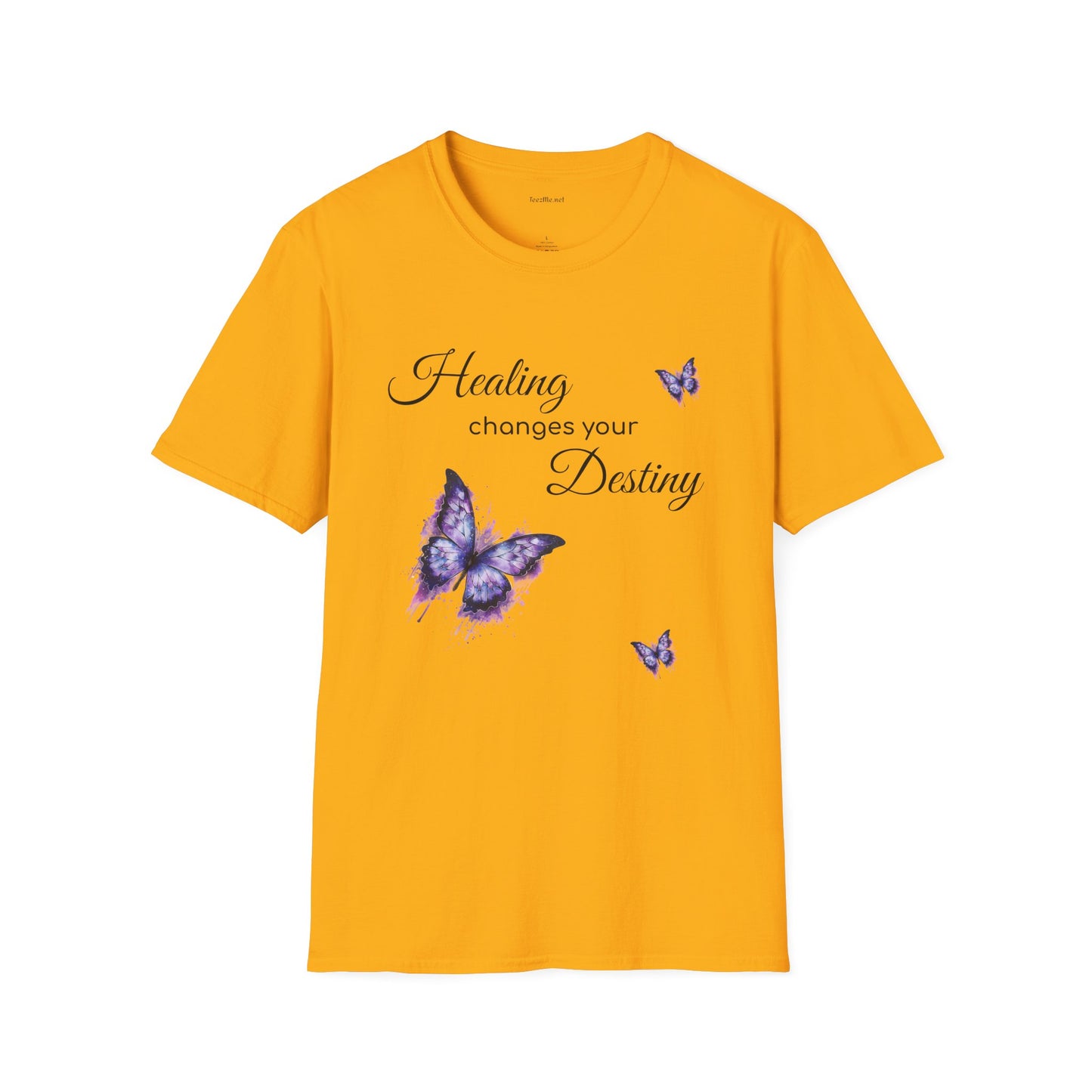 Healing changes your Destiny Unisex Softstyle T-Shirt 100% Cotton Graphic