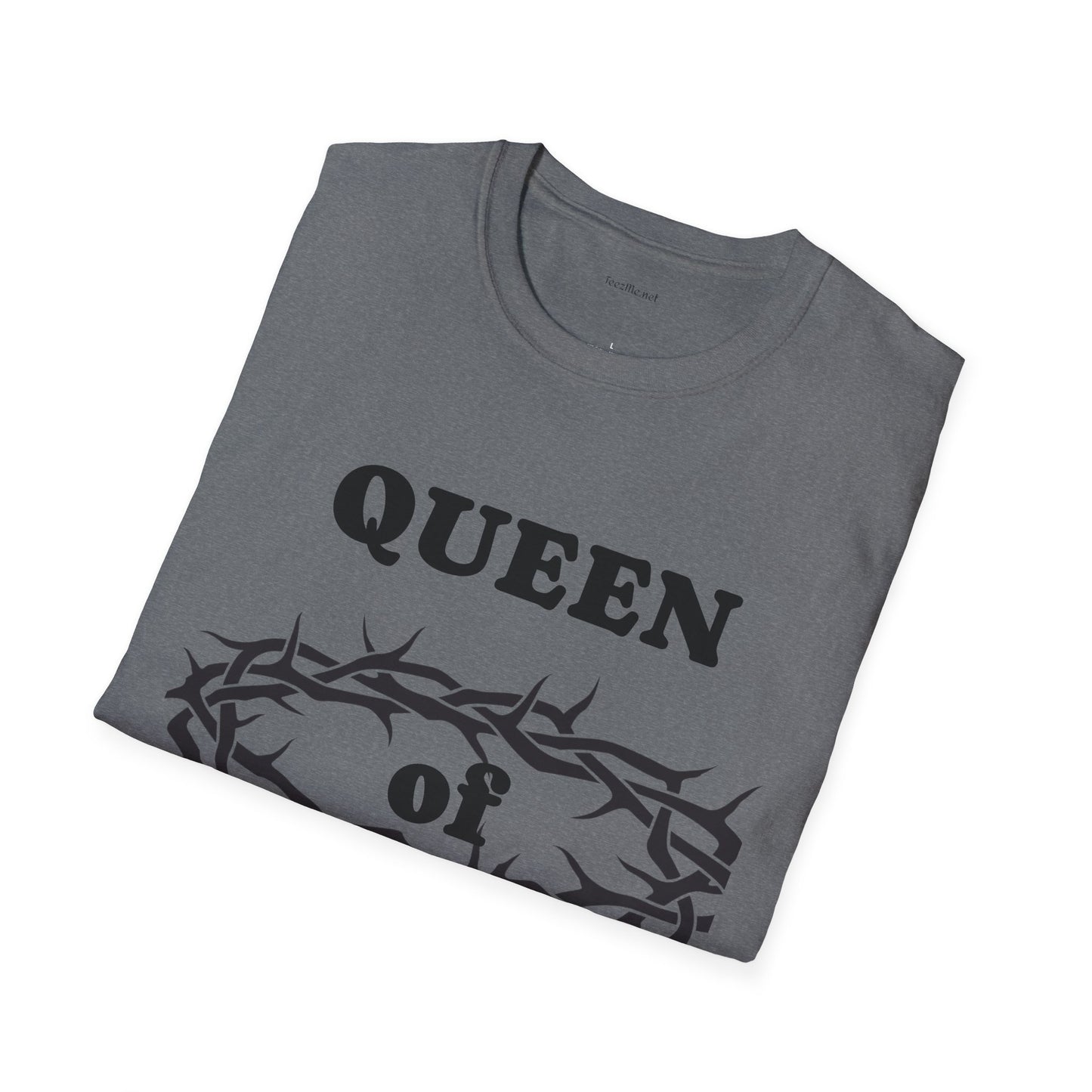 Queen of Fire - Unisex Softstyle T-Shirt 100% Cotton Graphic