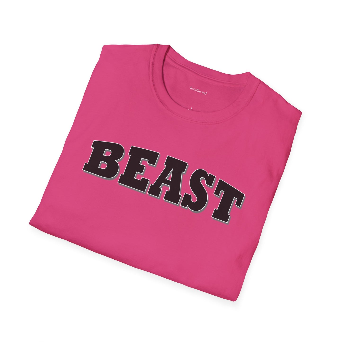 BEAST - Unisex Softstyle T-Shirt 100% Cotton Graphic
