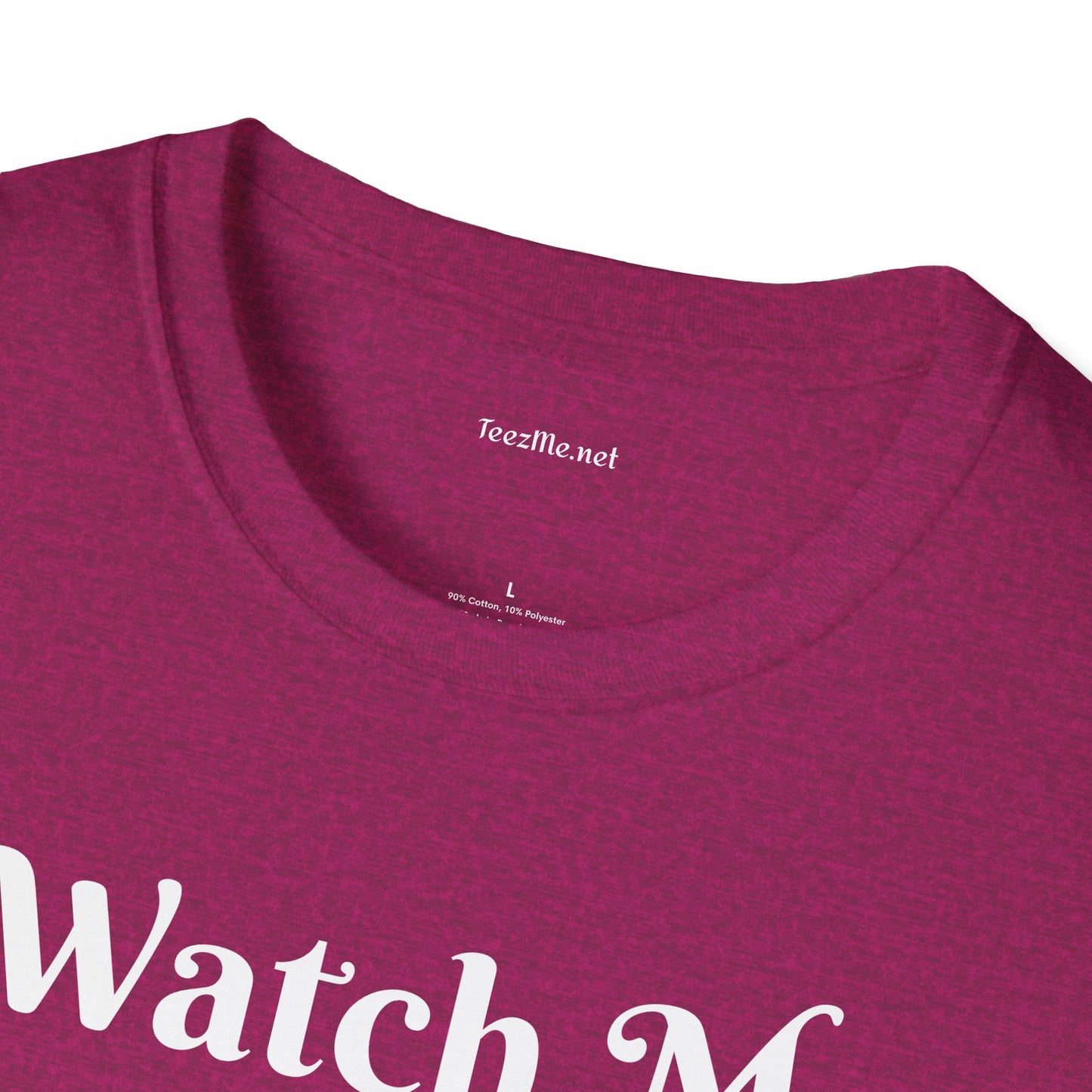 Watch Me Rise - Unisex Softstyle T-Shirt 100% Cotton Graphic