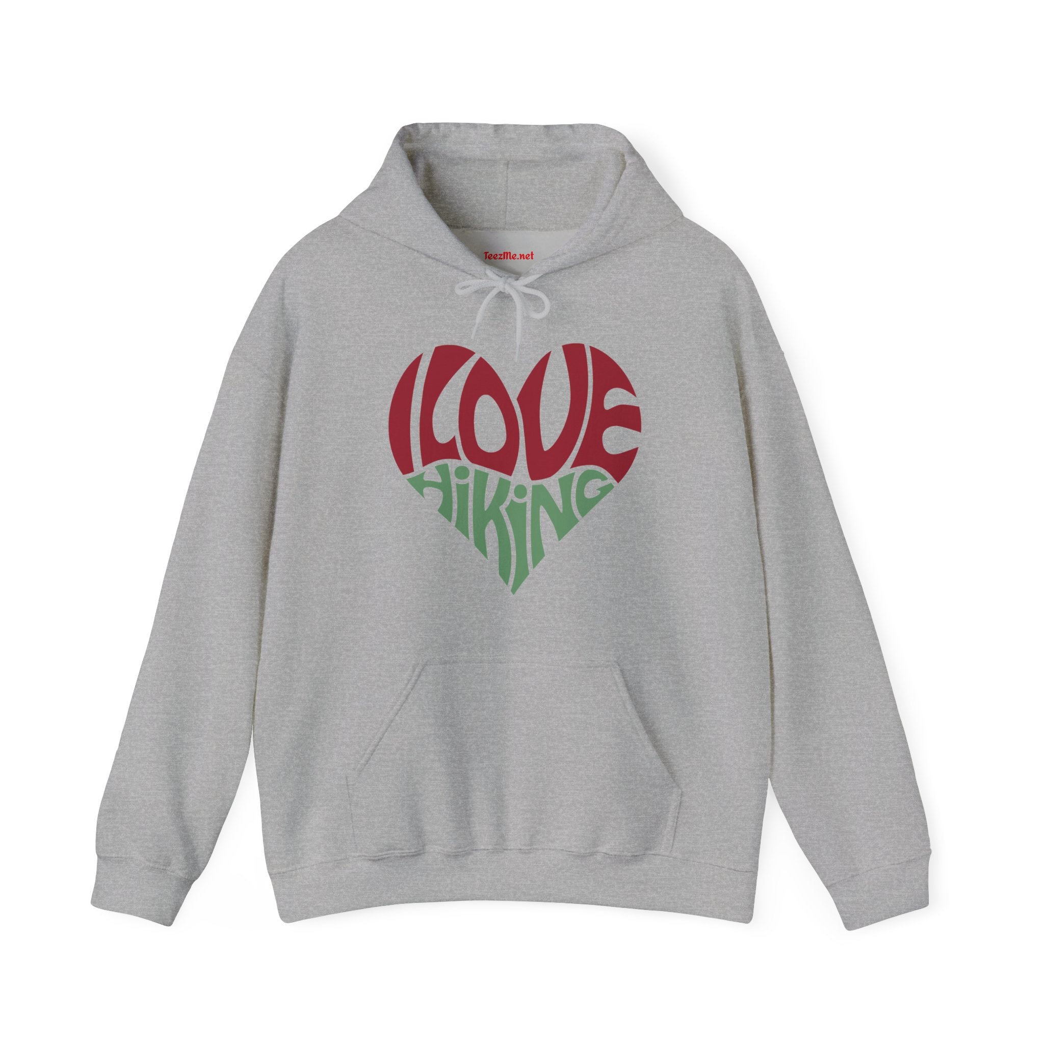 I Love Hiking Unisex Heavy Blend™ Hooded Sweatshirt