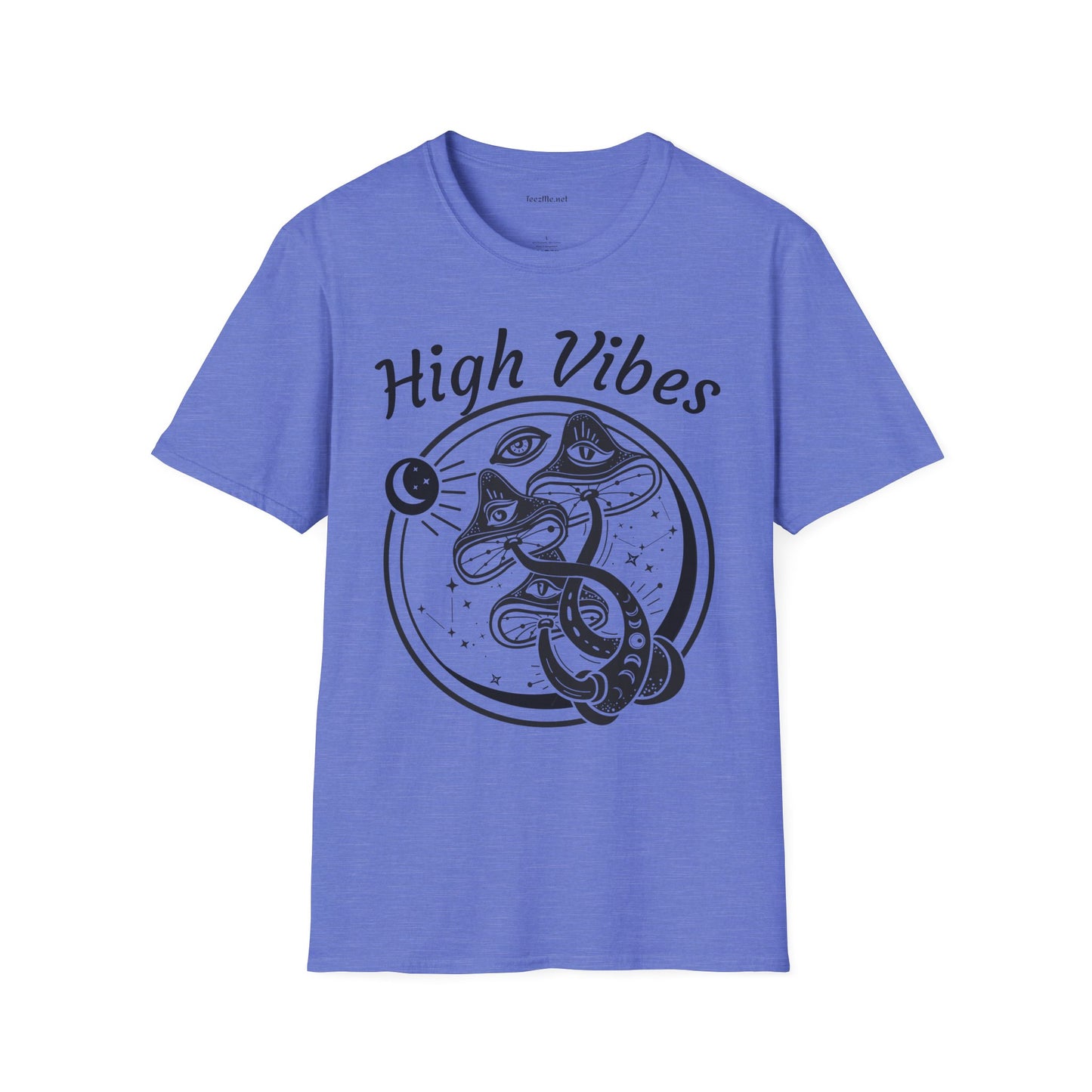 High Vibes Unisex Softstyle T-Shirt 100% Cotton Graphic