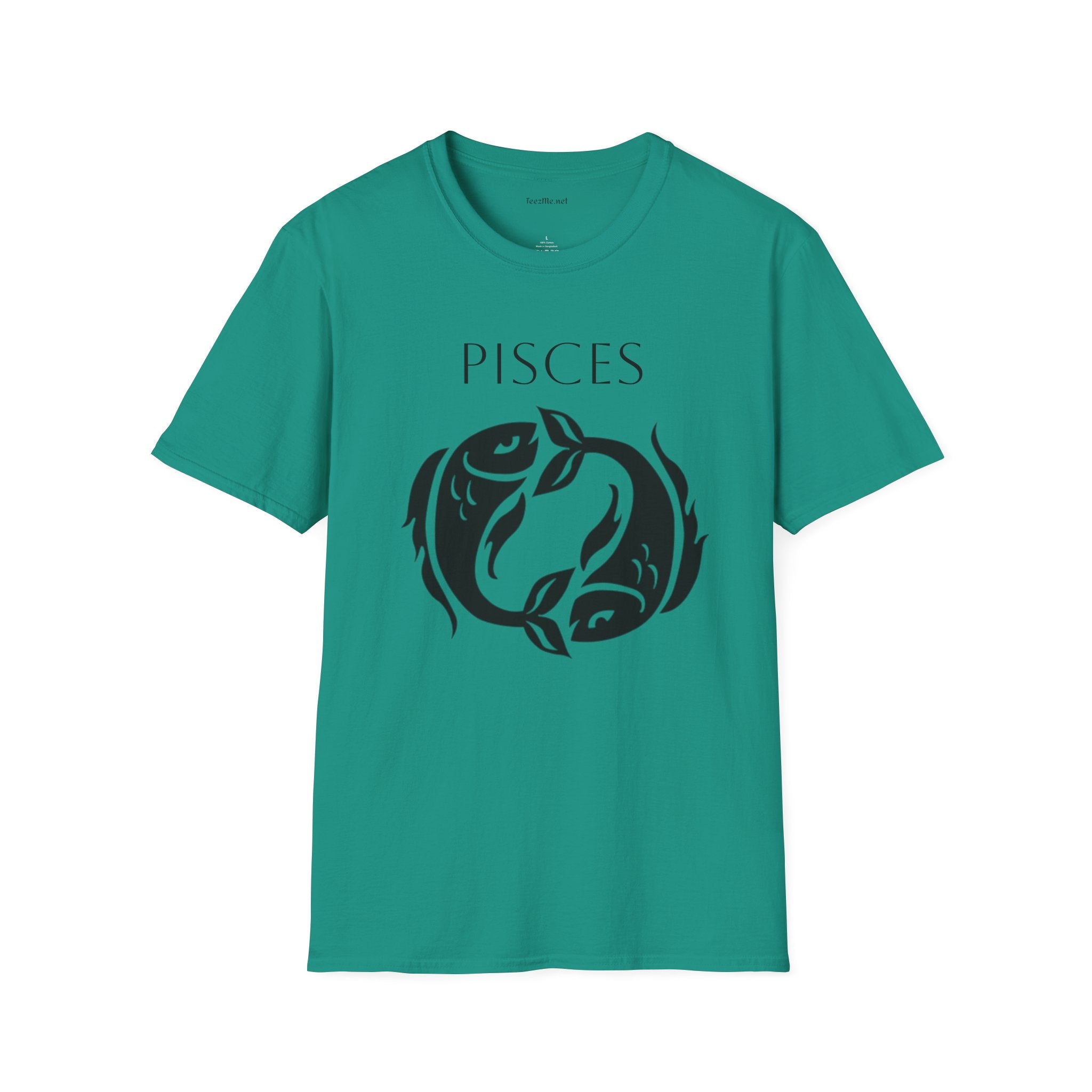PISCES - Unisex Softstyle T-Shirt 100% Cotton Graphic