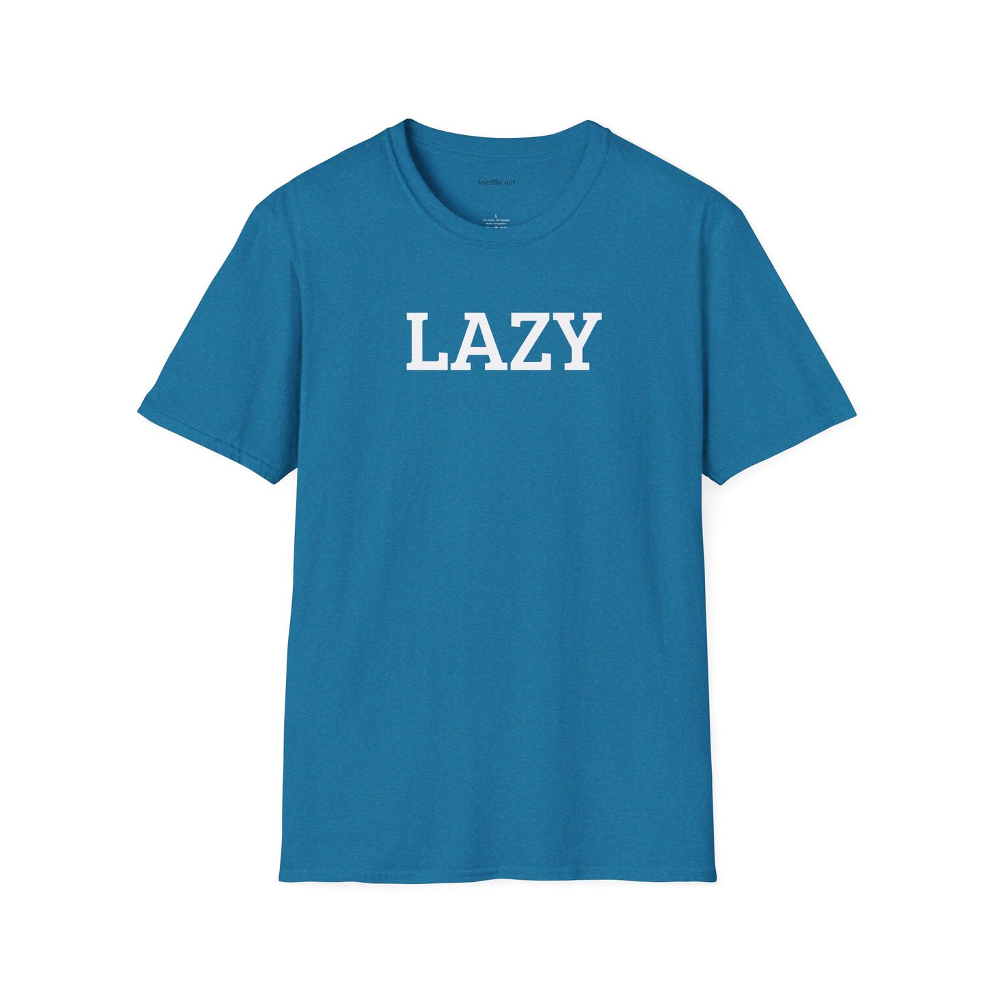 LAZY - Unisex Softstyle T-Shirt 100% Cotton Graphic