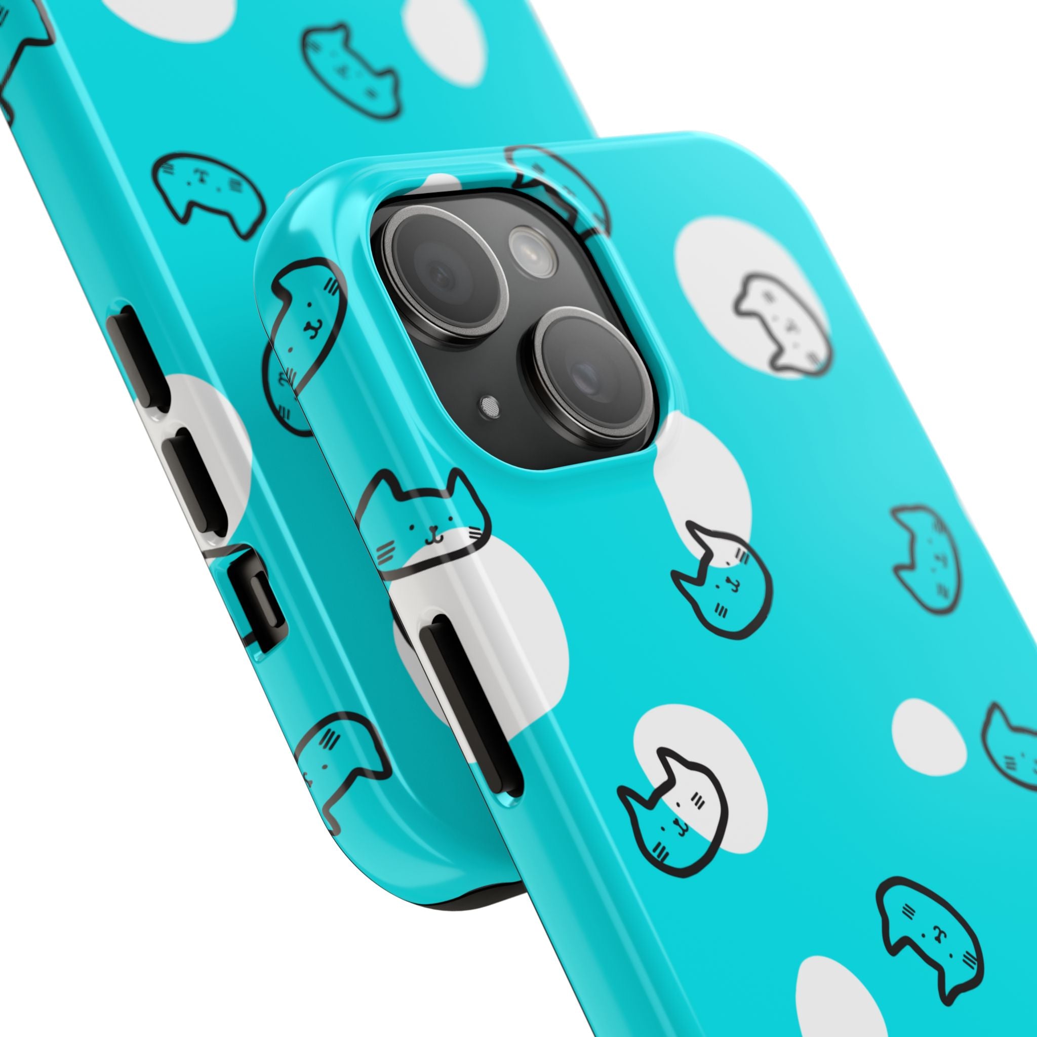 Cute Cat Pattern Cell Phone Case Tough Phone Cases