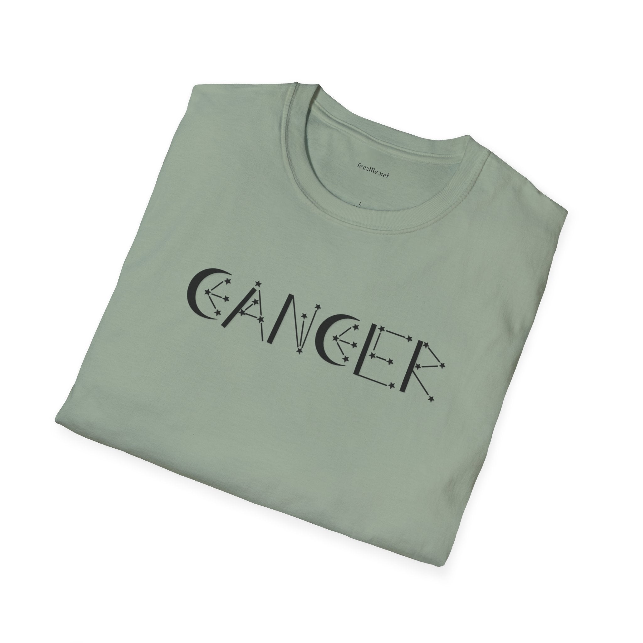Cancer Zodiac - Unisex Softstyle T-Shirt 100% Cotton Graphic