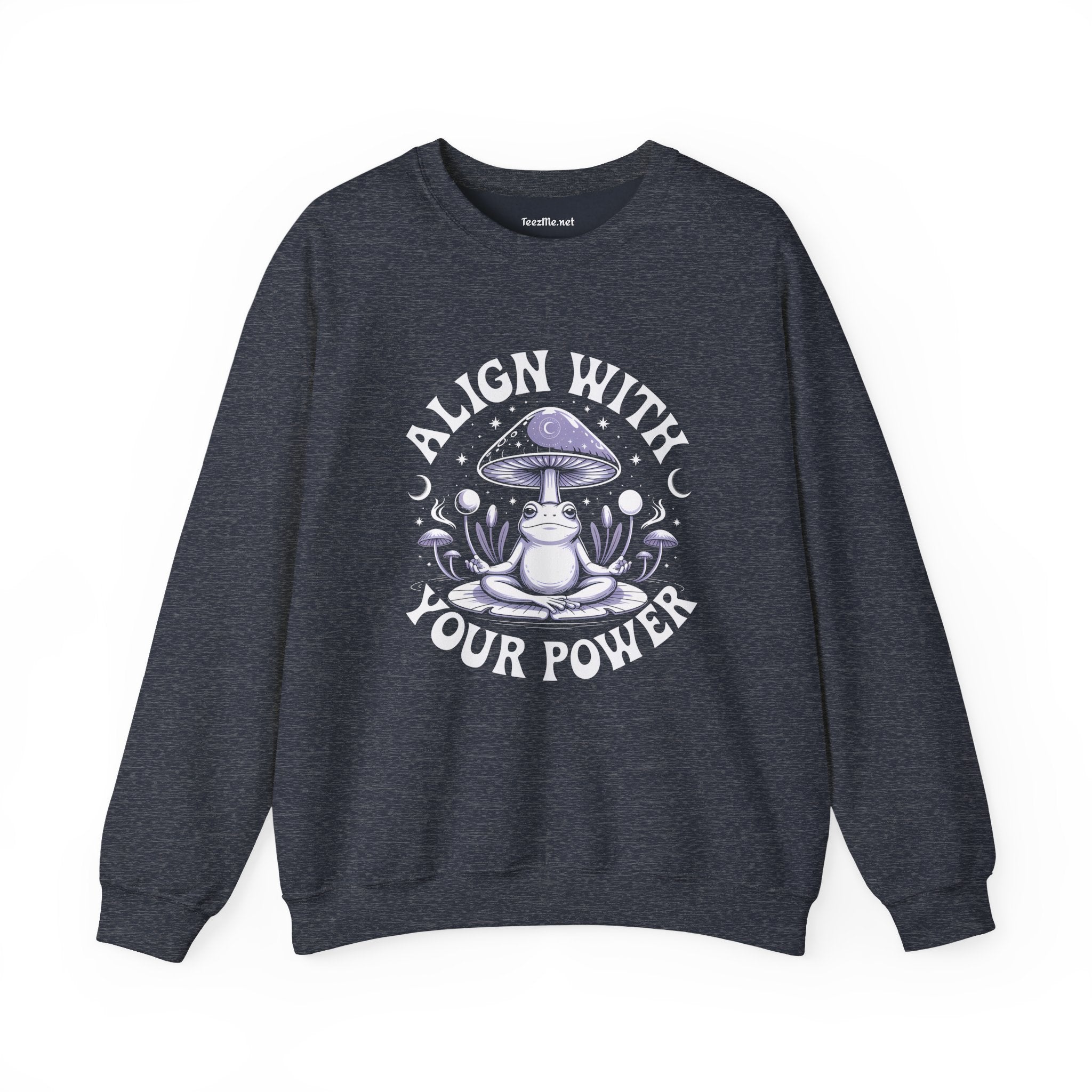 Align With Your Power Frog Unisex Heavy Blend™ Crewneck Sweatshirt