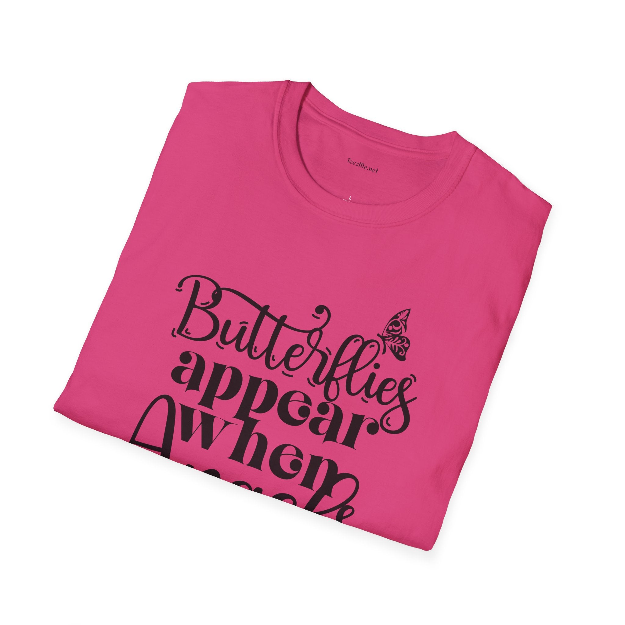 Butterflies Appear When Angels Are Near T-Shirt