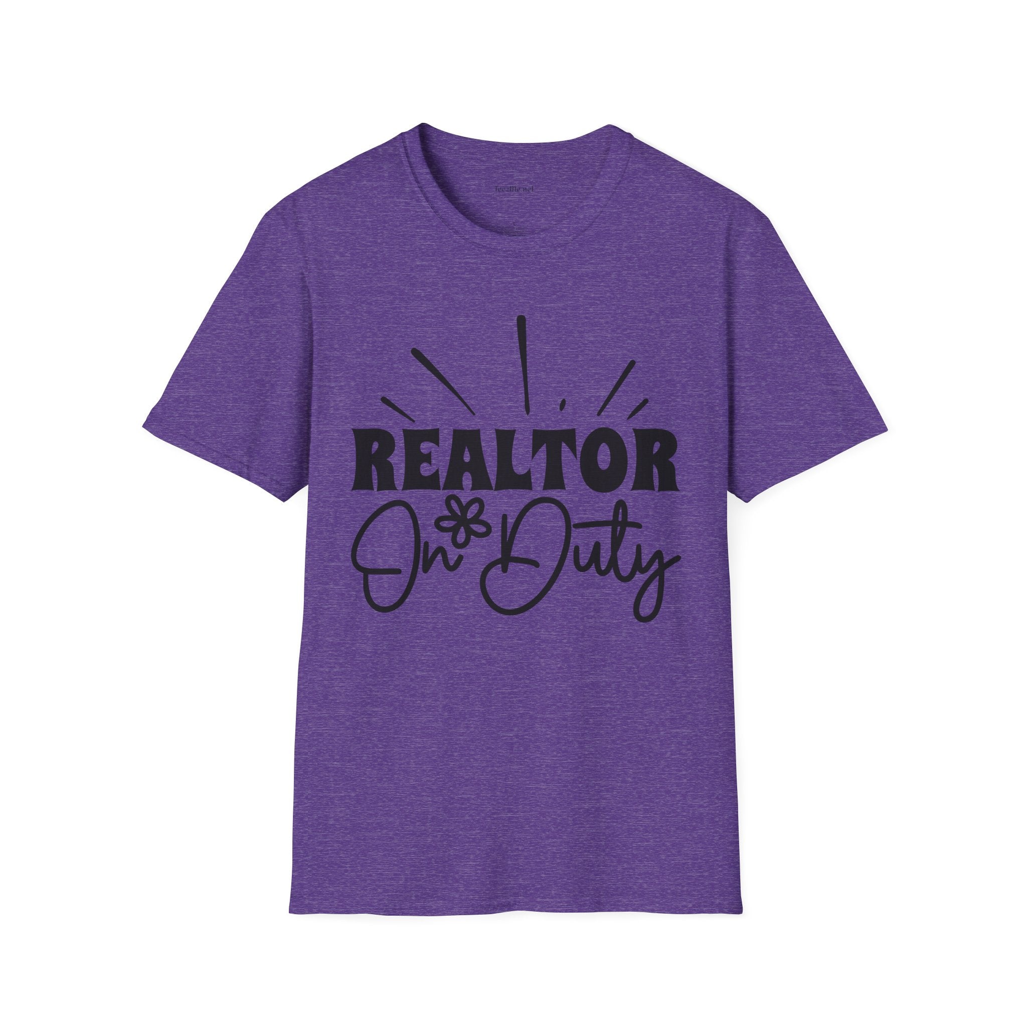 REALTOR On Duty Unisex Soft Style T-Shirt 100% Cotton Graphic