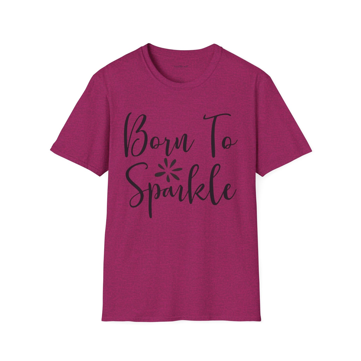 Born to Sparkle Unisex Softstyle T-Shirt 100% Cotton Graphic