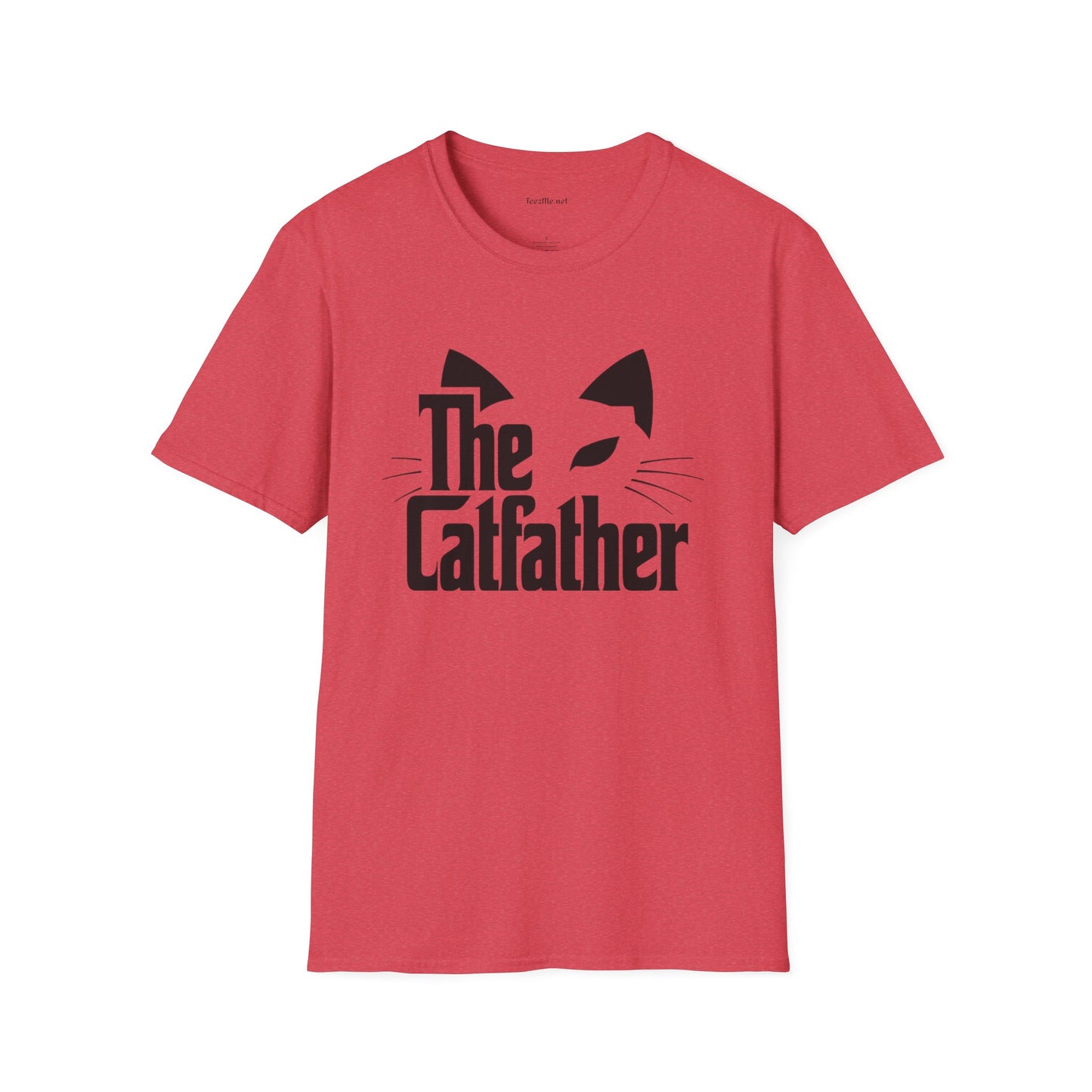 The Catfather 1 Unisex Softstyle T-Shirt 100% Cotton Graphic