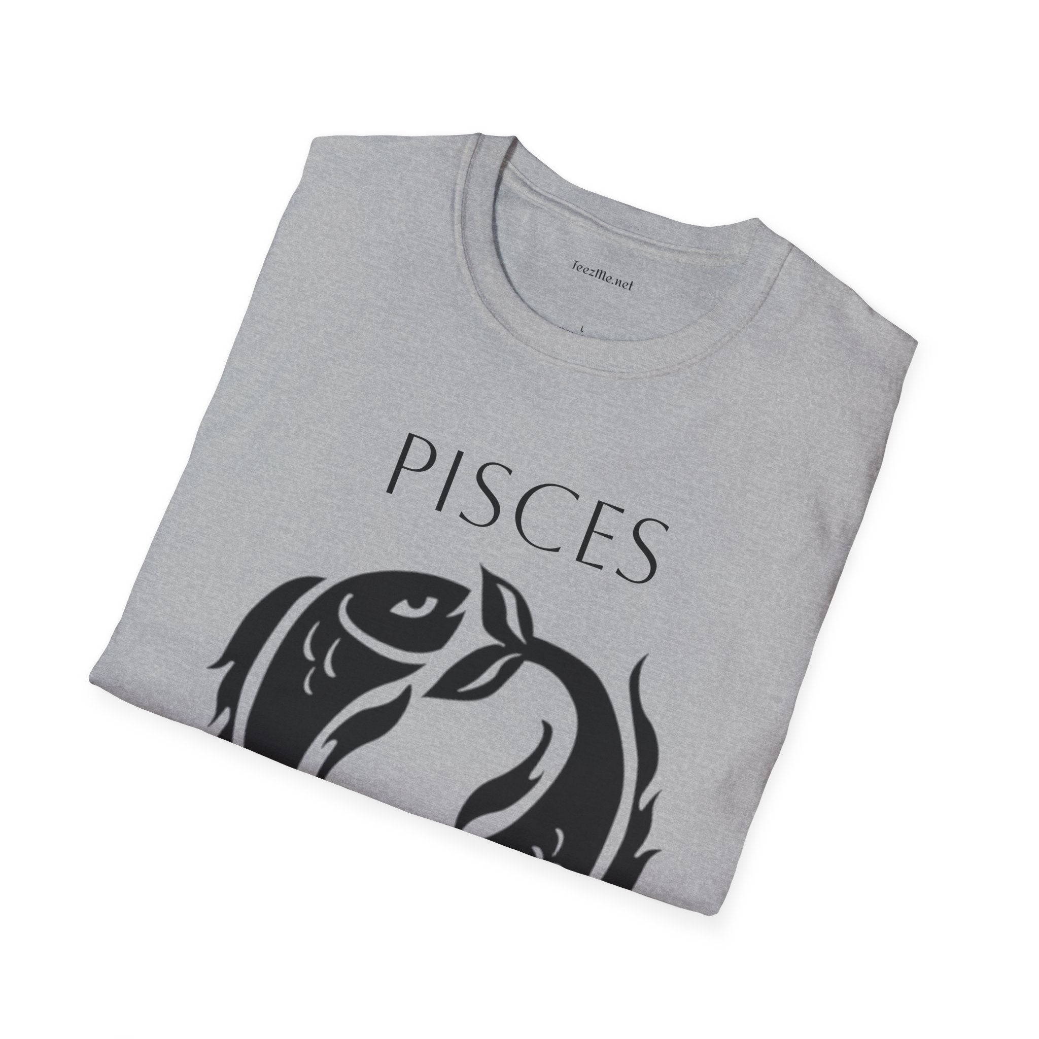 PISCES - Unisex Softstyle T-Shirt 100% Cotton Graphic