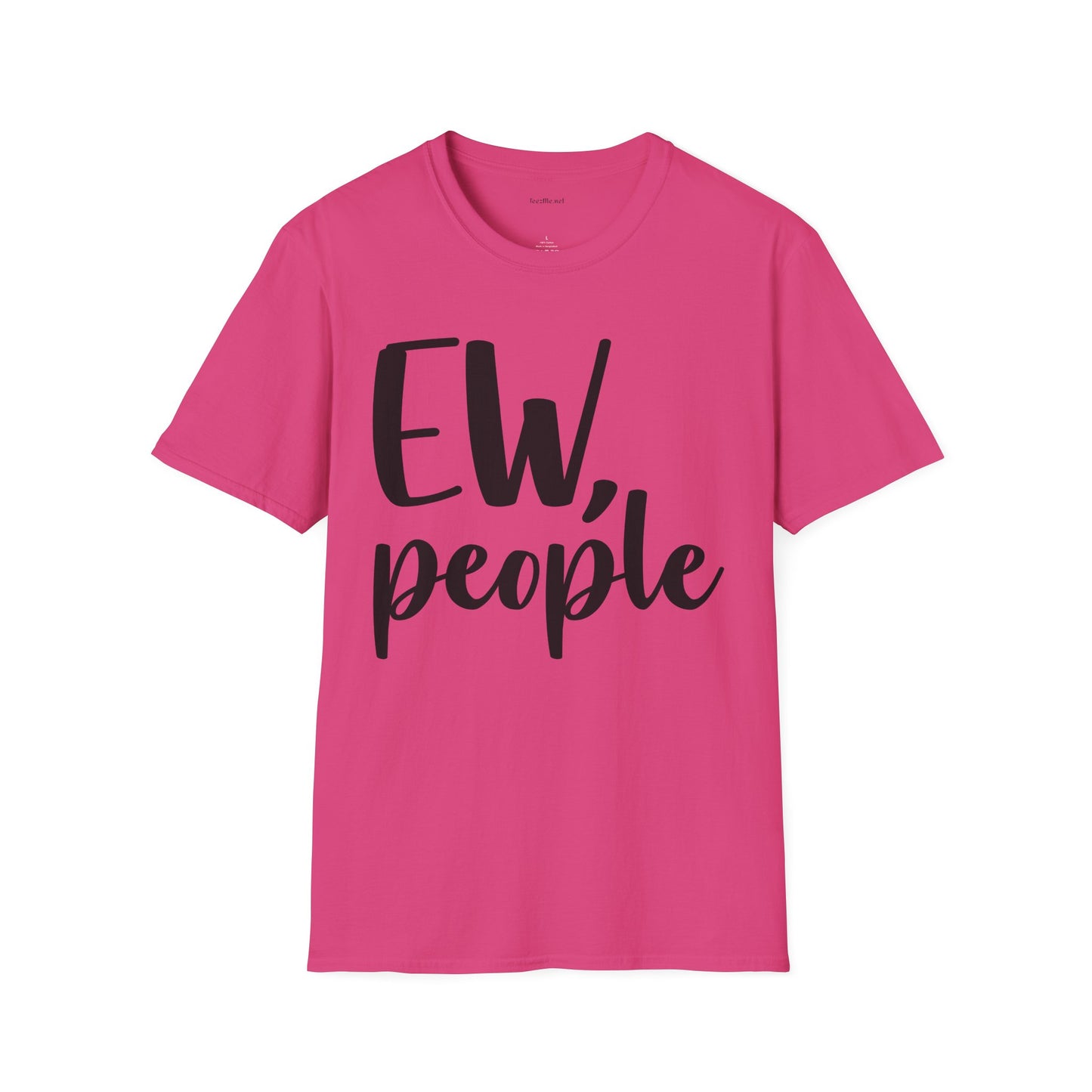 EW, people - Unisex Softstyle T-Shirt I00% Cotton Graphic