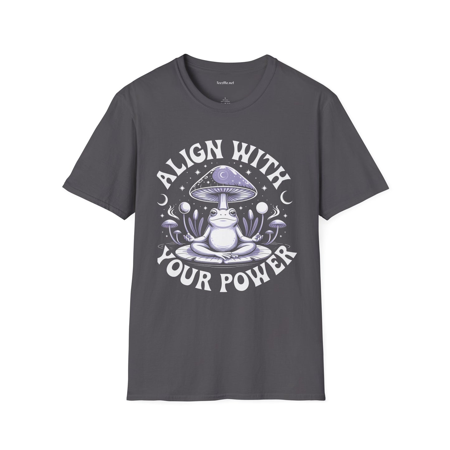 Align With Your Power Frog 01 Unisex Softstyle T-Shirt 100% Cotton