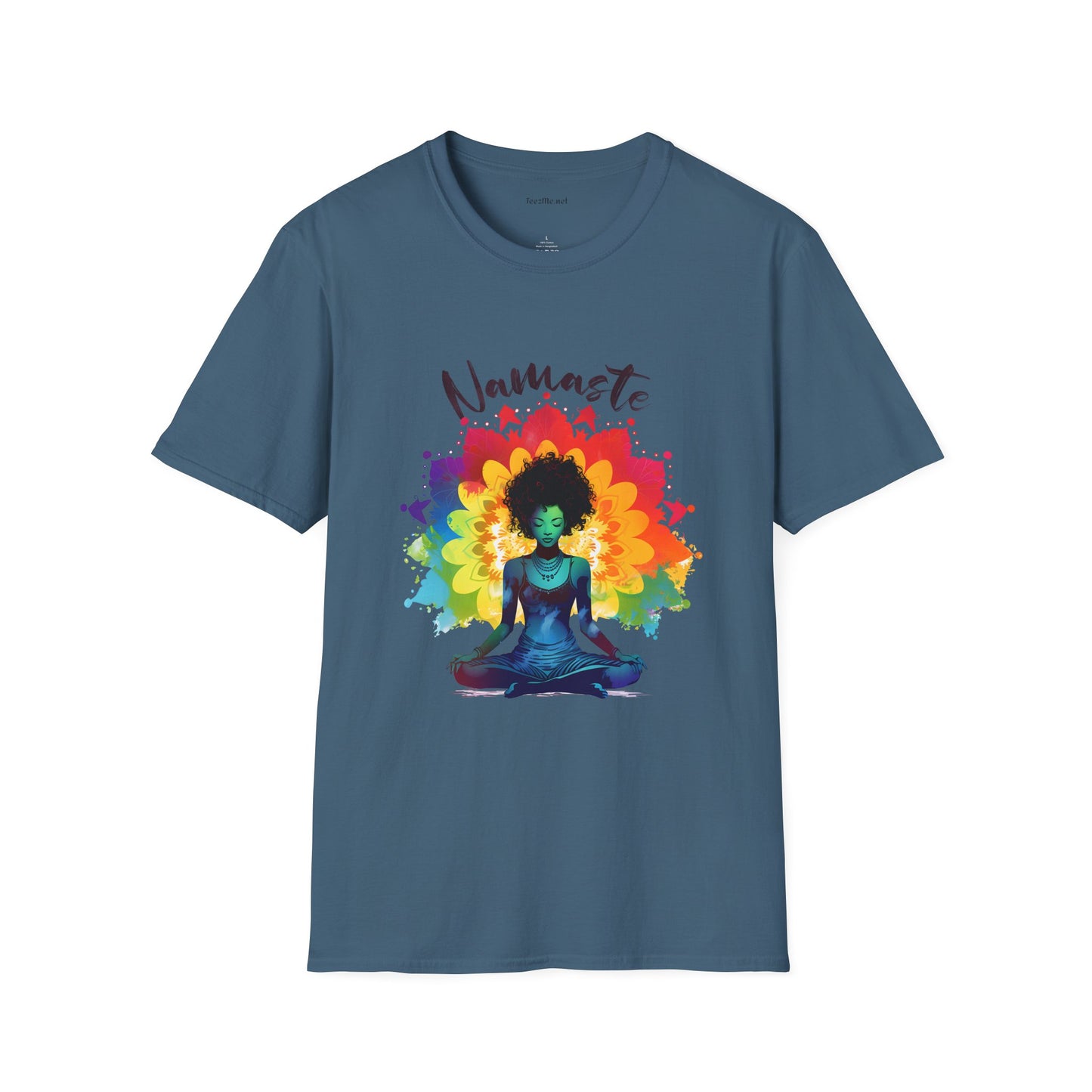 Namaste - Unisex Softstyle T-Shirt 100% Cotton Graphic