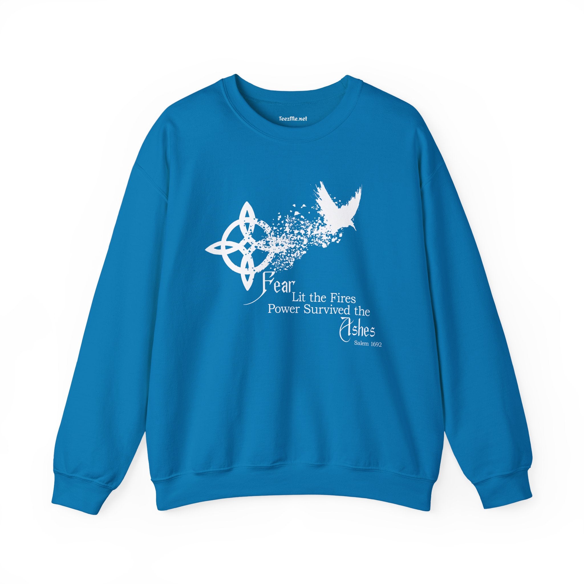 Fear Lit the Fires Unisex Heavy Blend™ Crewneck Sweatshirt Graphic