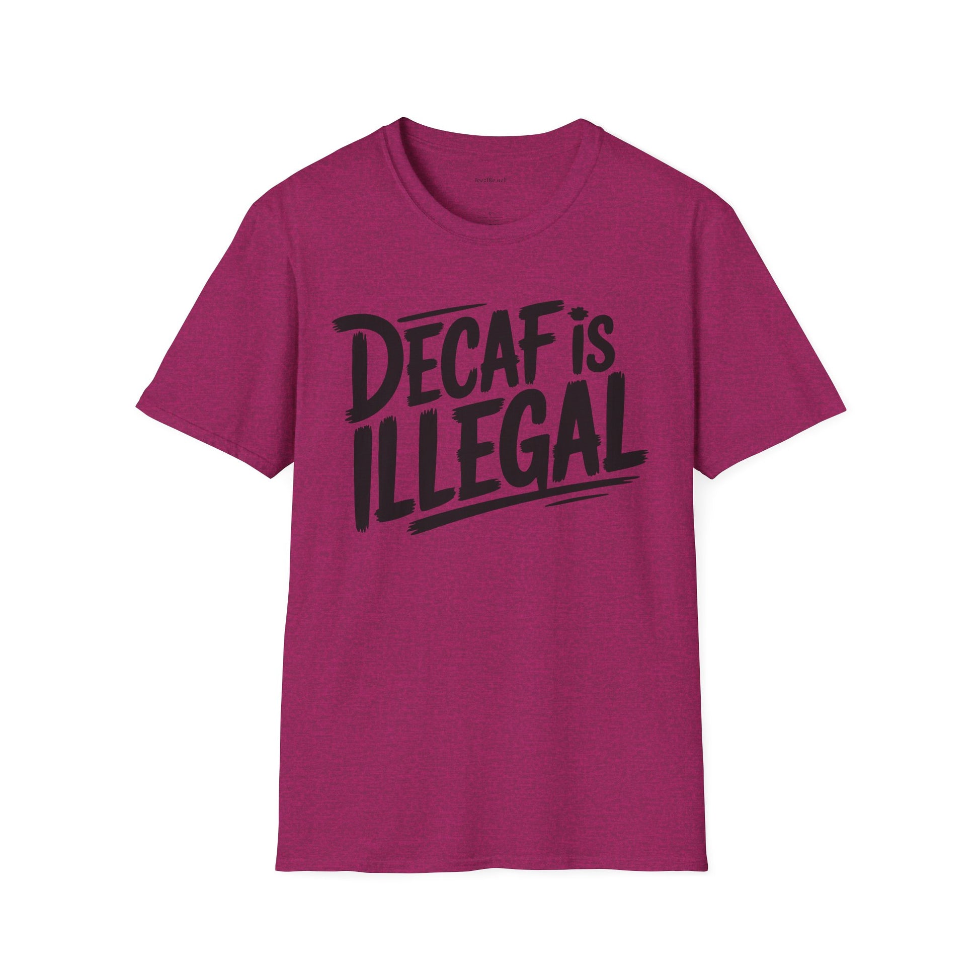 Decaf Is Illegal Graphic T-Shirt – Funny Coffee Lover Tee