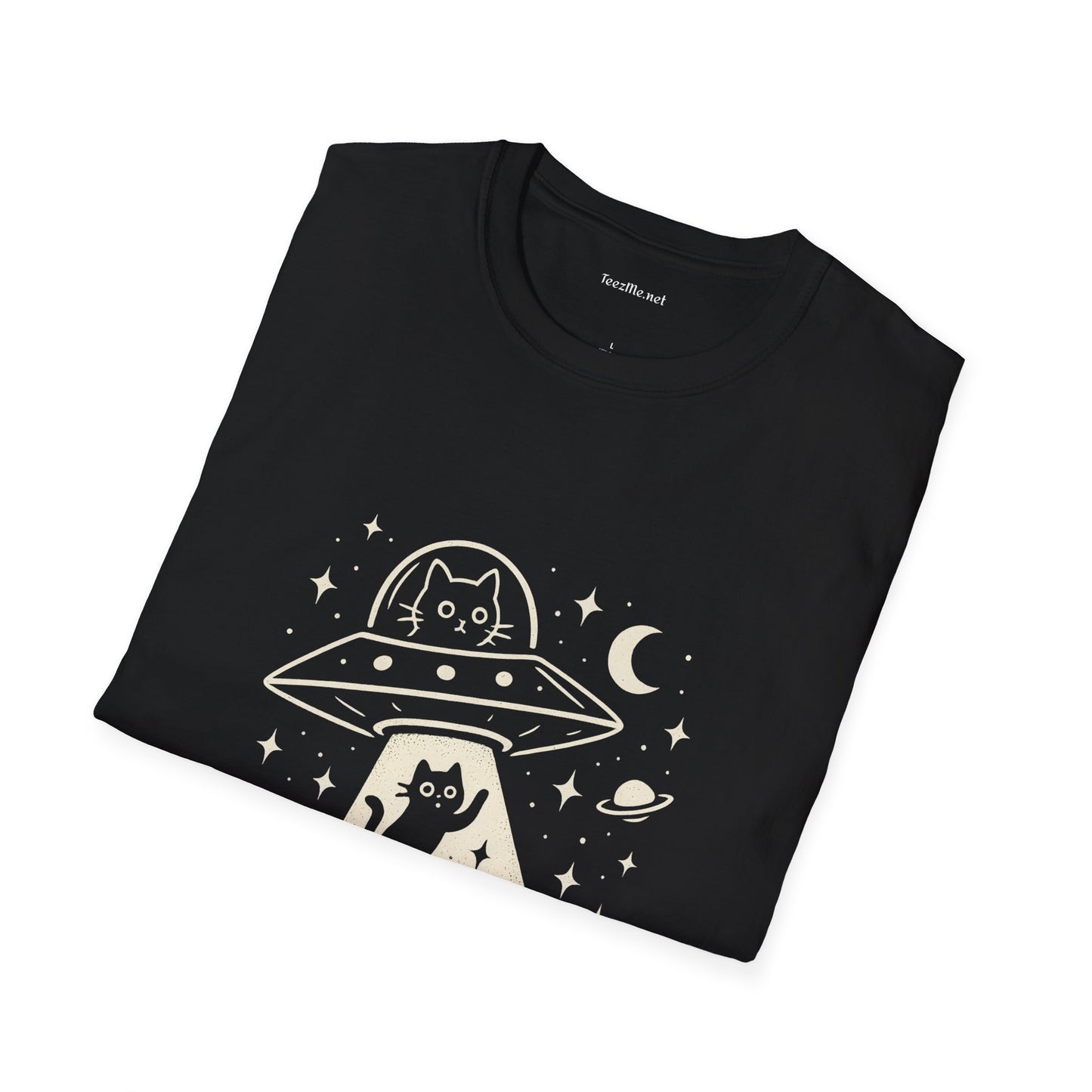 UFO Cats Unisex Softstyle T-Shirt 100% Cotton Graphic