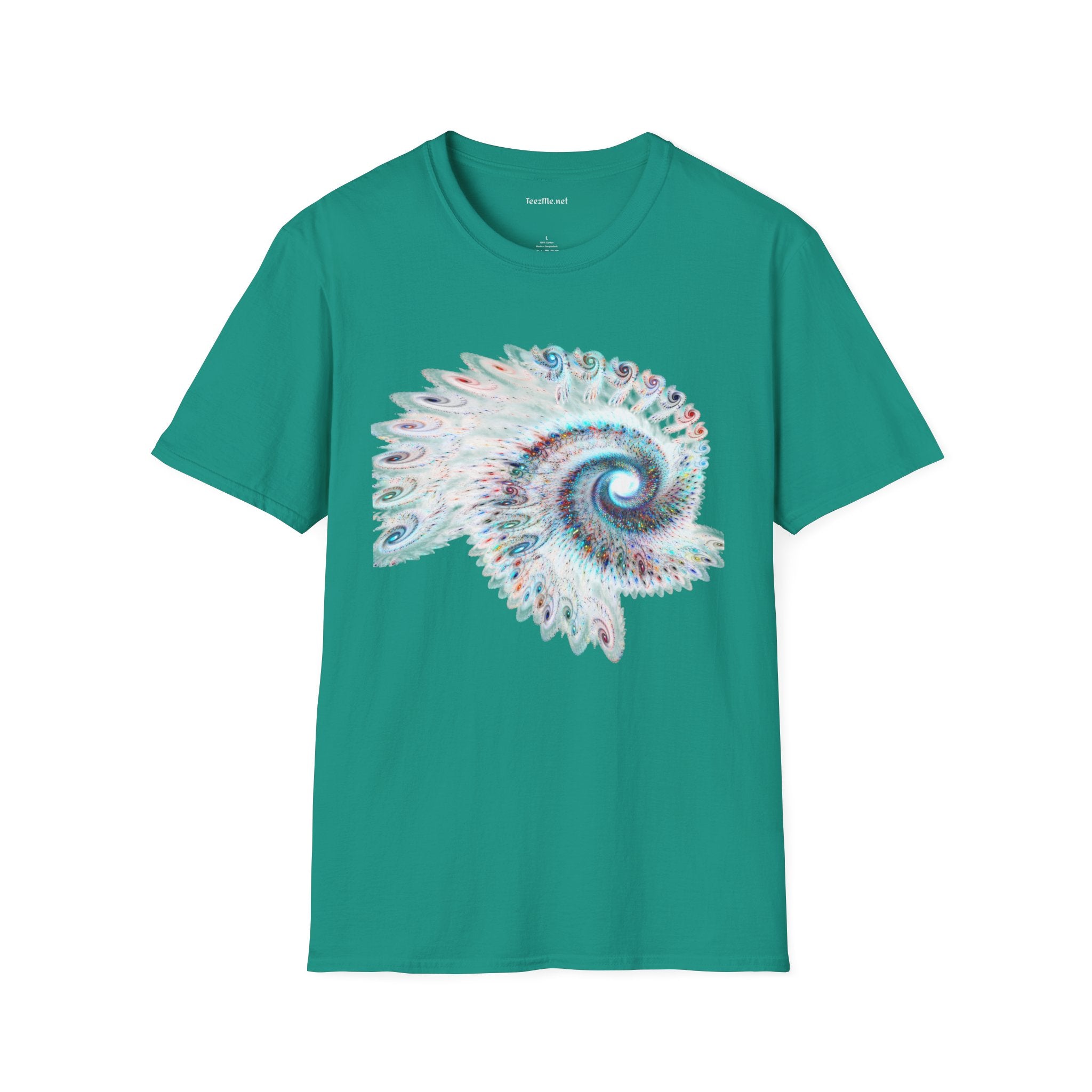 Abstract Spiral - Unisex  Softstyle T-Shirt 100% Cotton Graphic