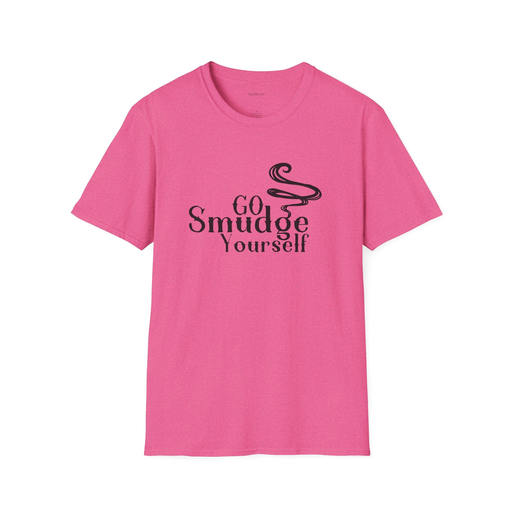 Go Smudge Yourself.1  - Unisex Softstyle T-Shirt 100% Cotton Graphic