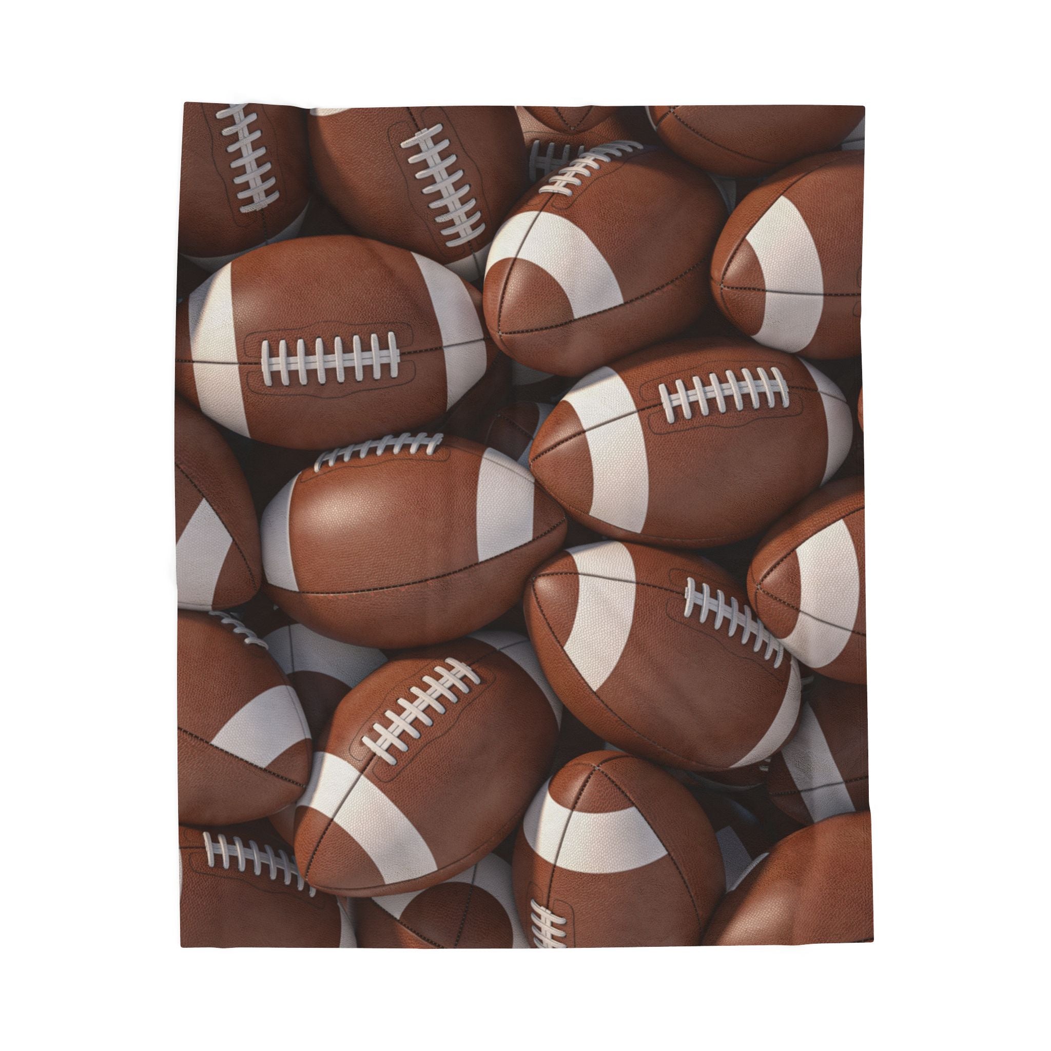 Football - Velveteen Plush Blanket