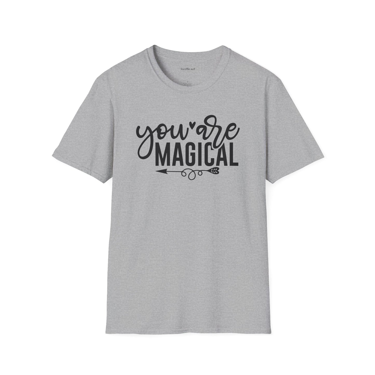 You are Magical (black text) Unisex Softstyle T-Shirt 100% Cotton Graphic