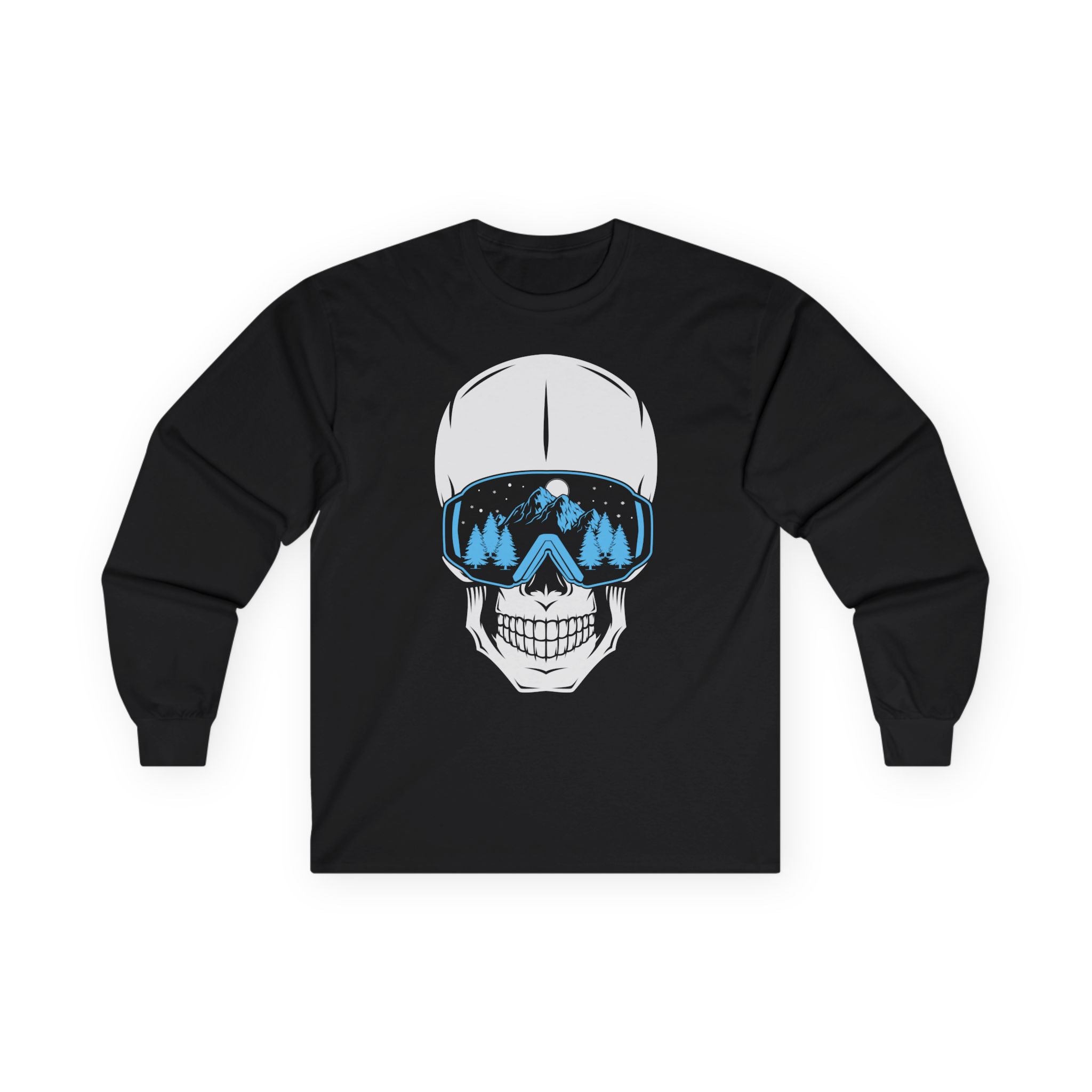 Snowboard Skull Unisex Ultra Cotton Long Sleeve Tee