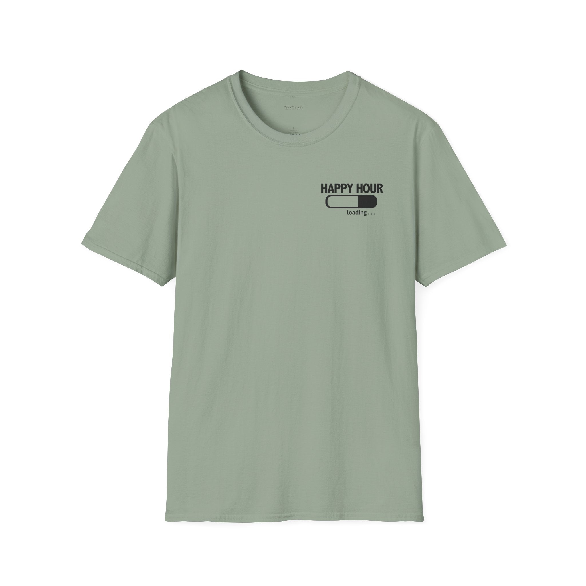 Happy Hour - Unisex Softstyle T-Shirt 100% Cotton Graphic