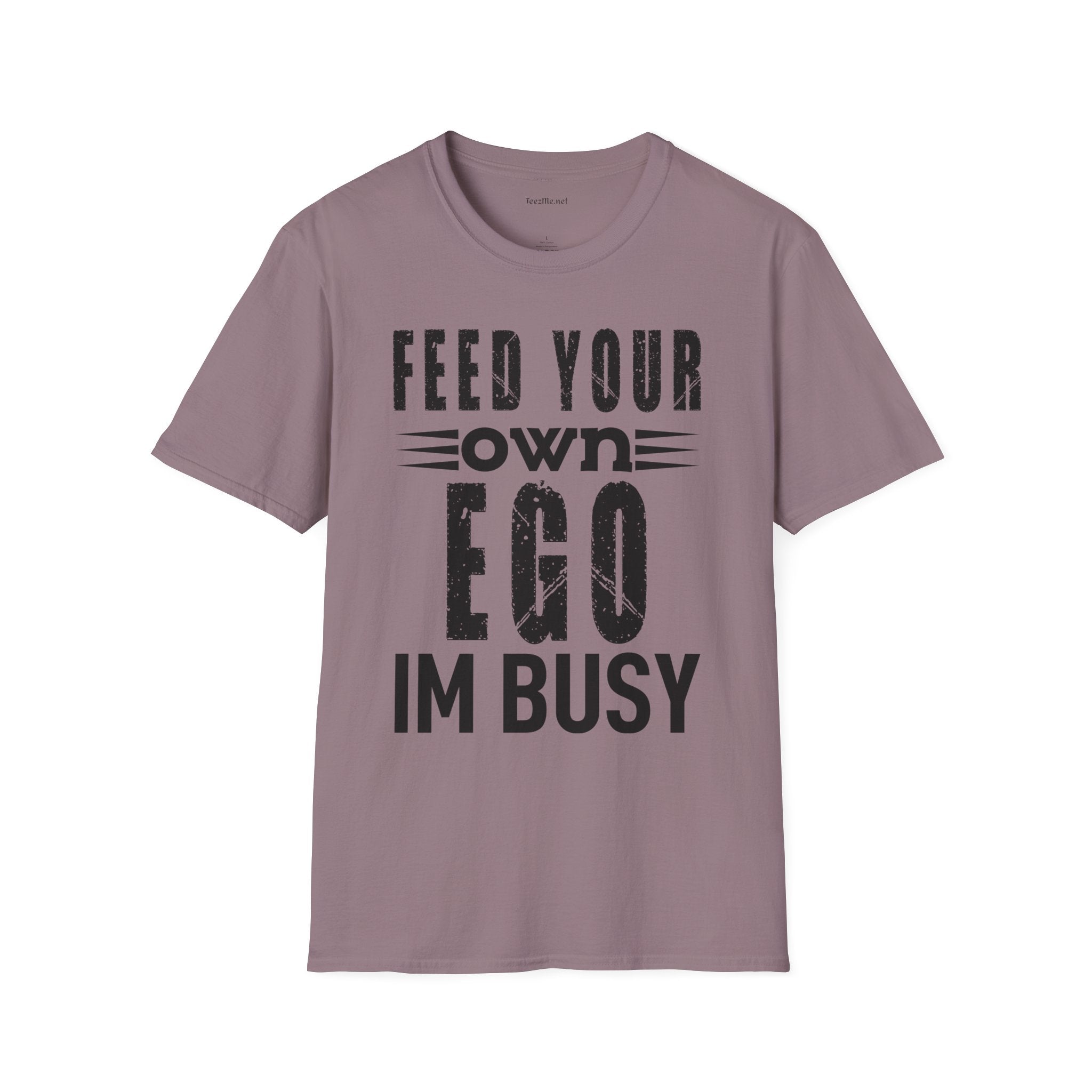 Feed Your Own EGO Unisex Softstyle T-Shirt 100% Cotton