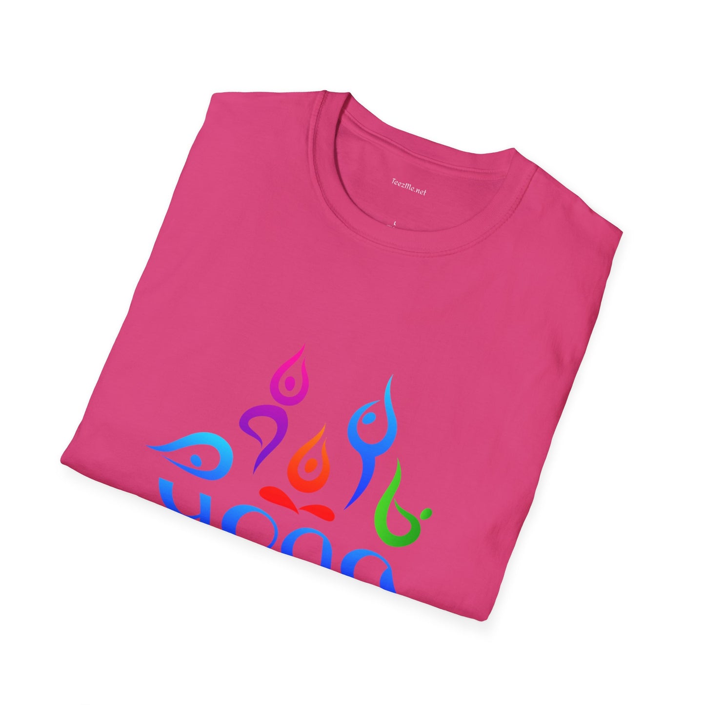 YOGA - Unisex Softstyle T-Shirt 100% Cotton Graphic