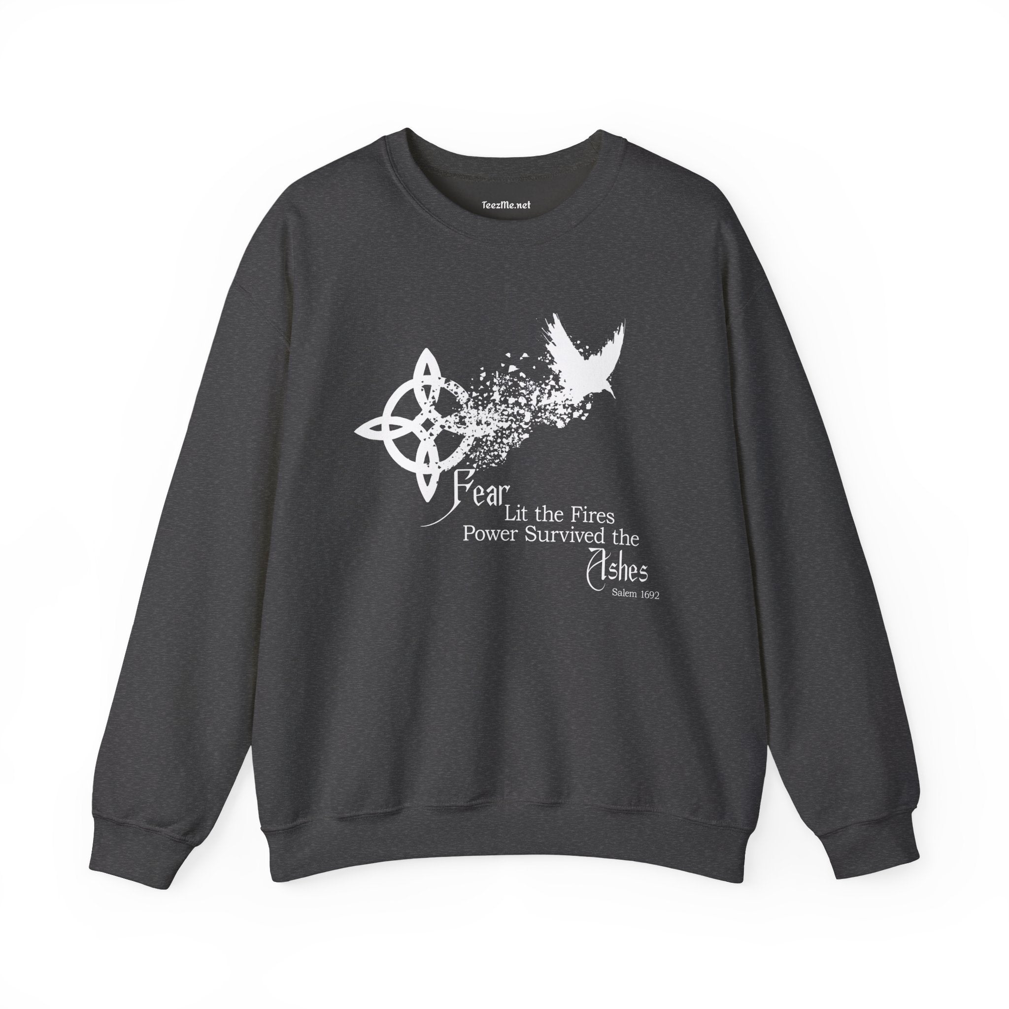 Fear Lit the Fires Unisex Heavy Blend™ Crewneck Sweatshirt Graphic