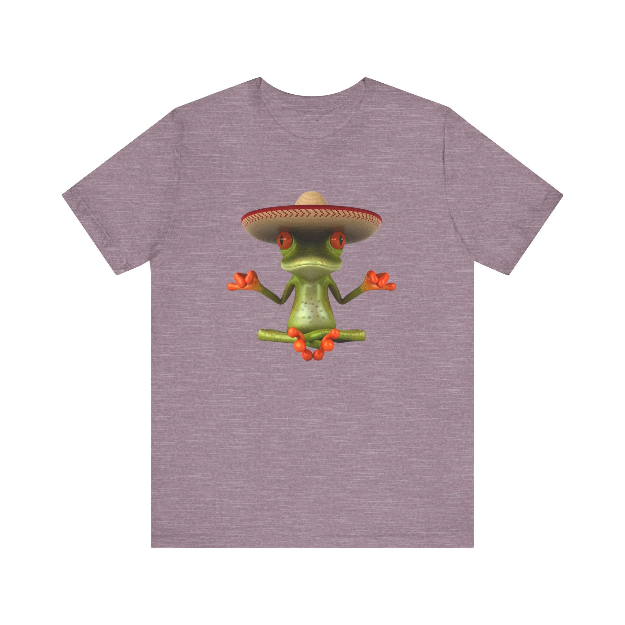 Frog Meditating - Unisex Jersey Short Sleeve Tee