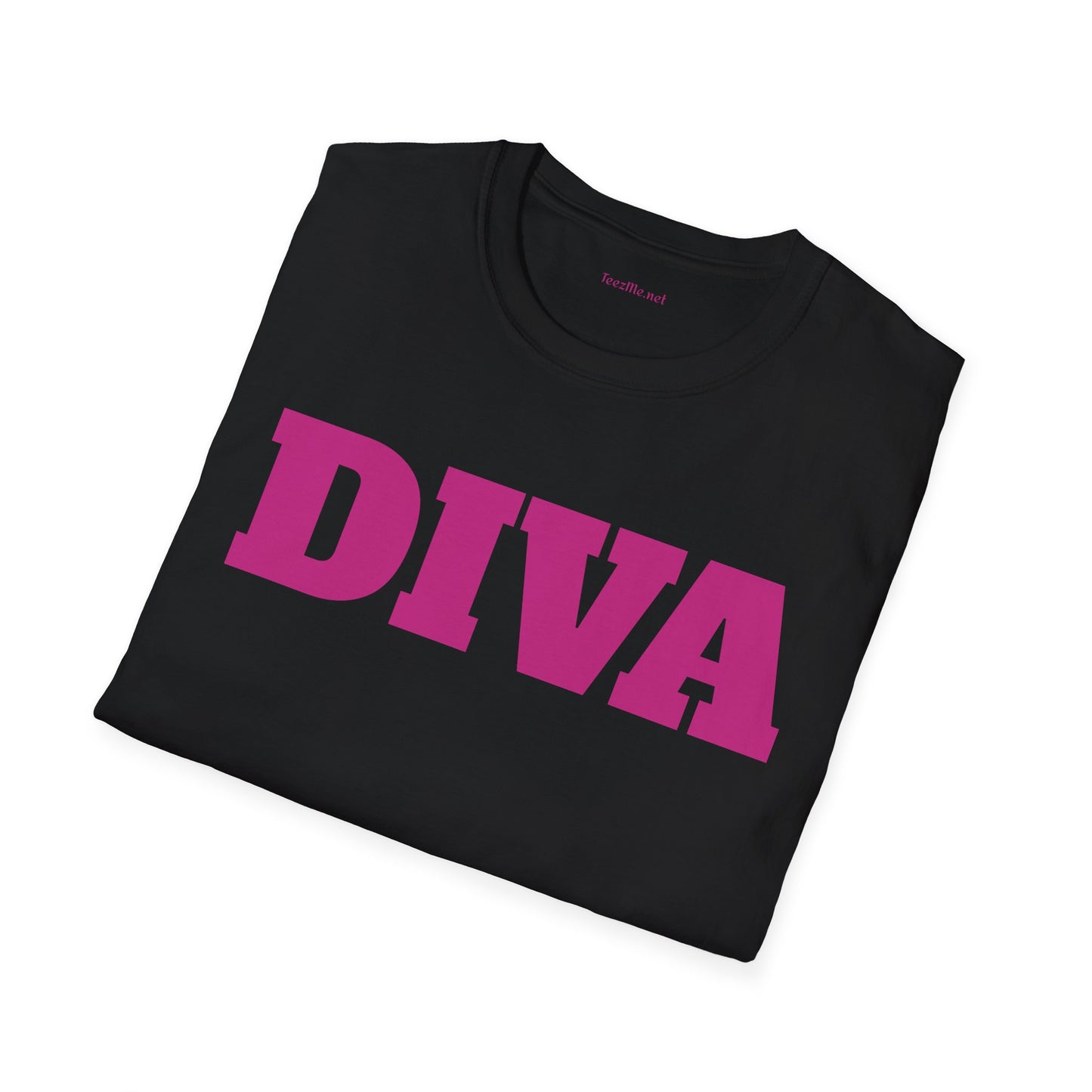 DIVA - Unisex Softstyle T-Shirt 100% Cotton Graphic